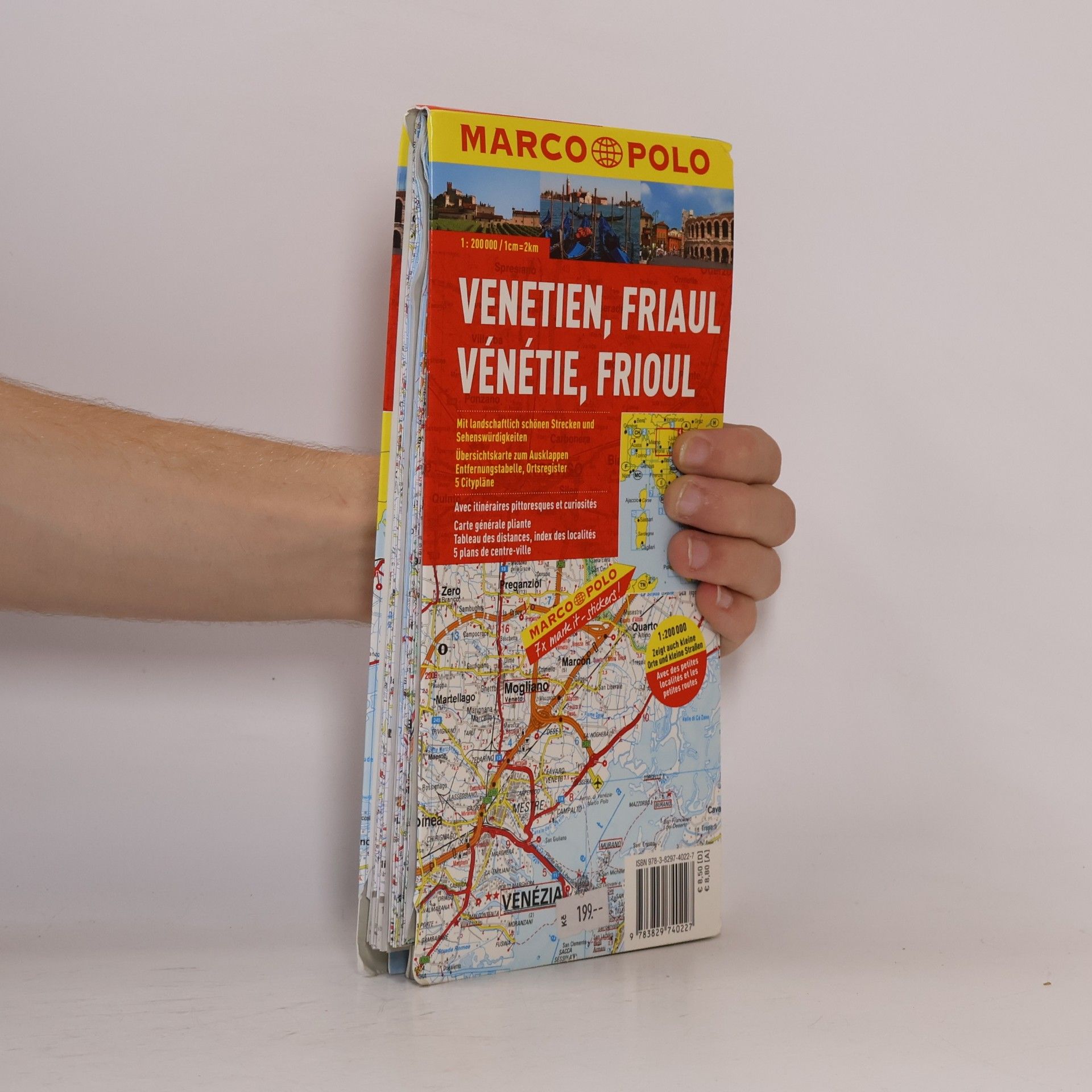 Kunth GmbH & Co. KG Itálie č. 4- Veneto,Friaul/mapa 1:200T MD