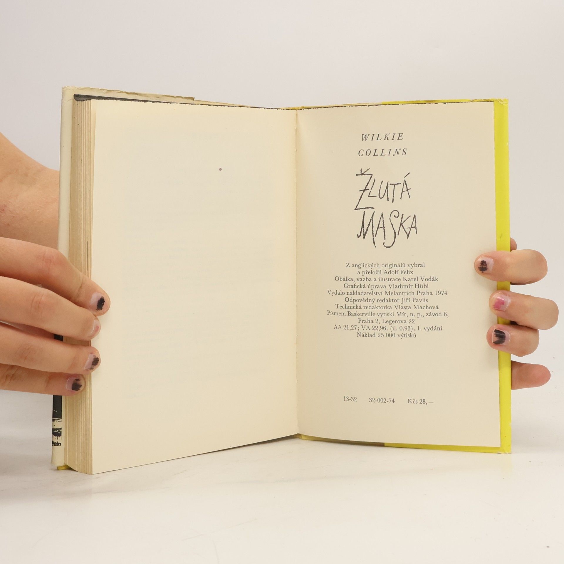 Wilkie Collins Žlutá maska