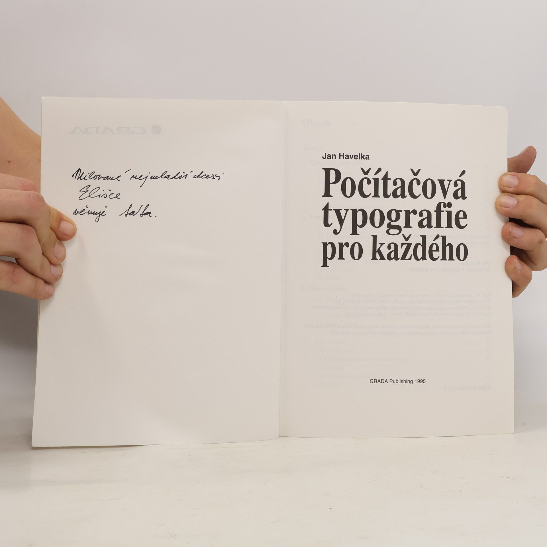 Jan Zahradník Havelka Počítačová typografie pro každého