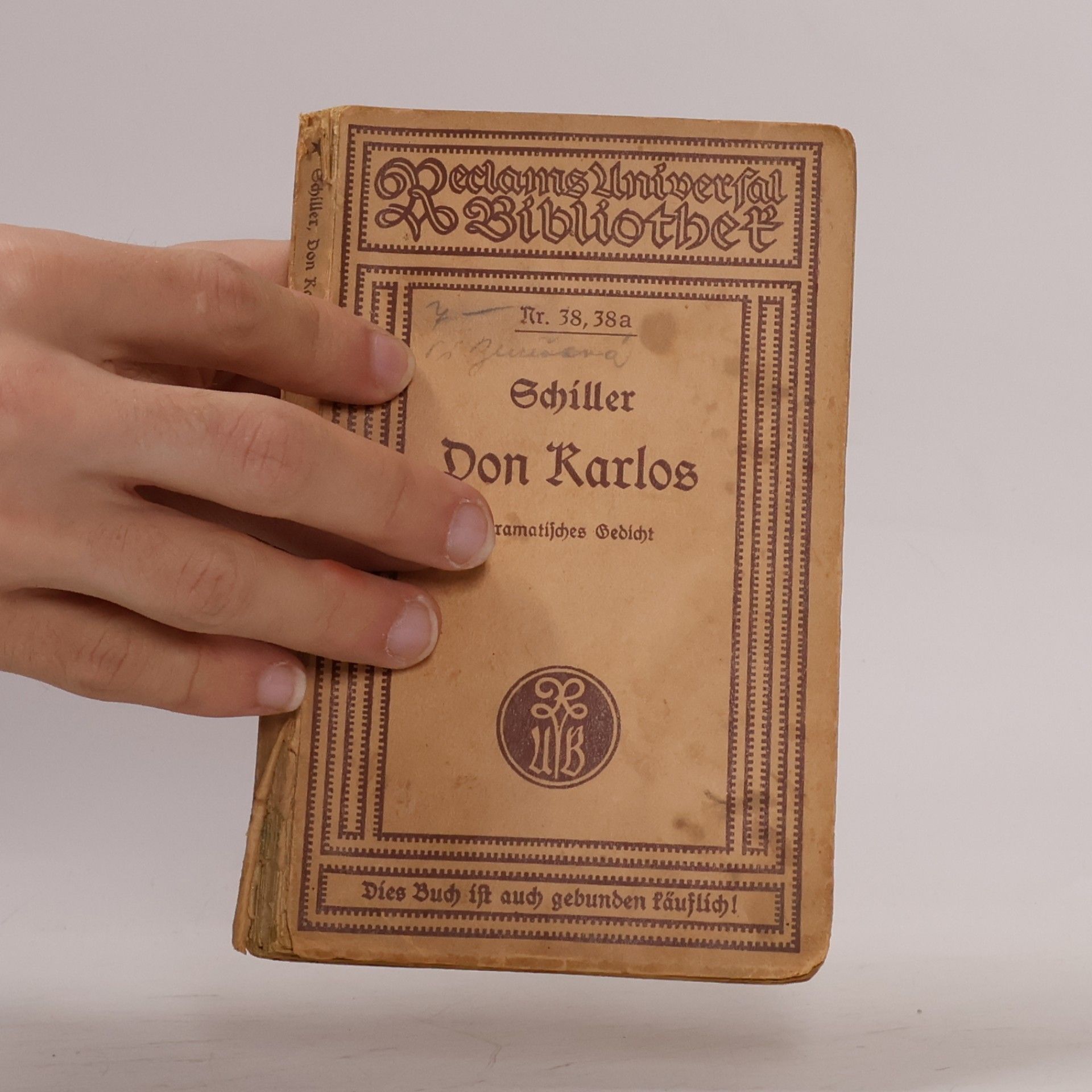 Friedrich Schiller Don Karlos