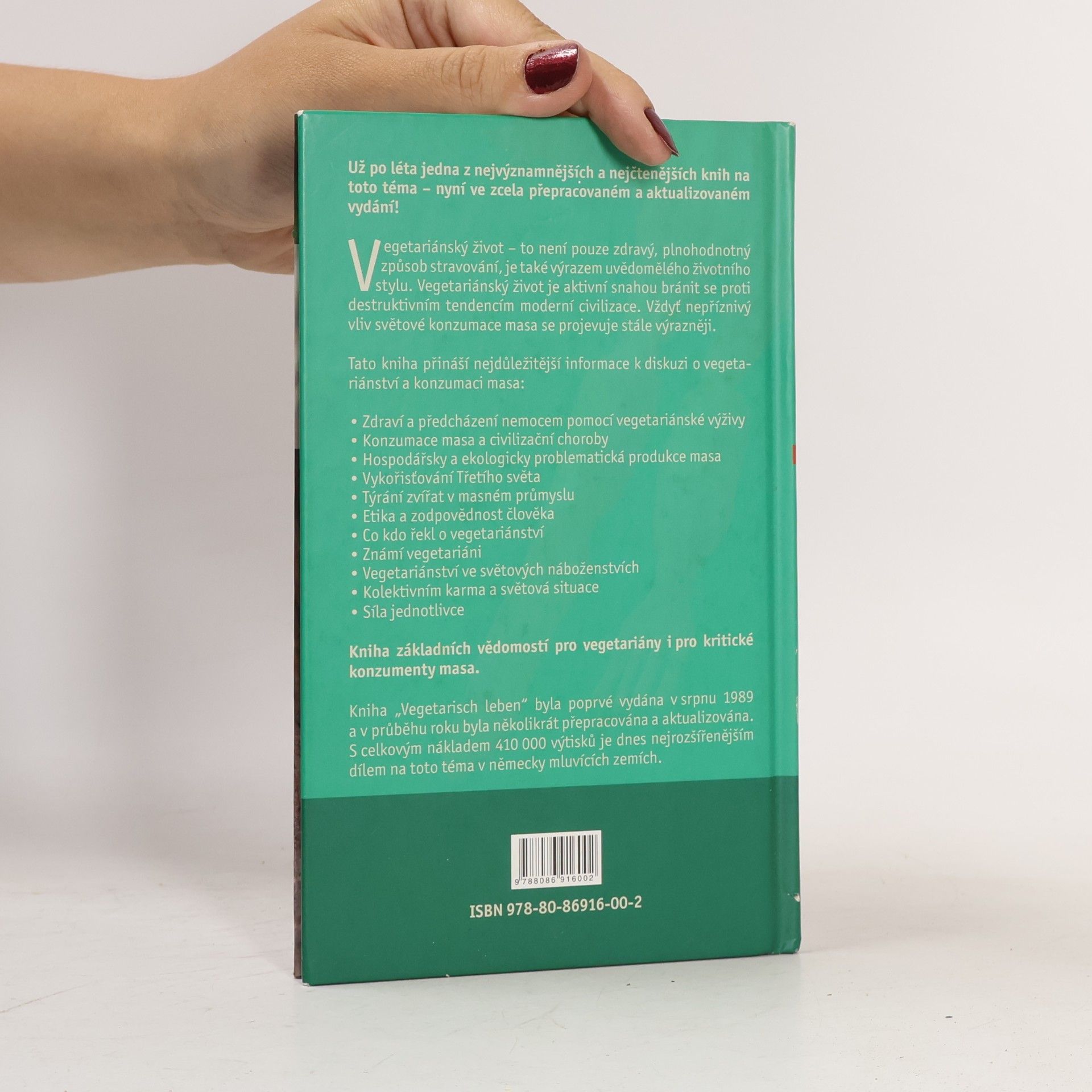Armin Risi Vegetariánský život: Přednosti bezmasé výživy