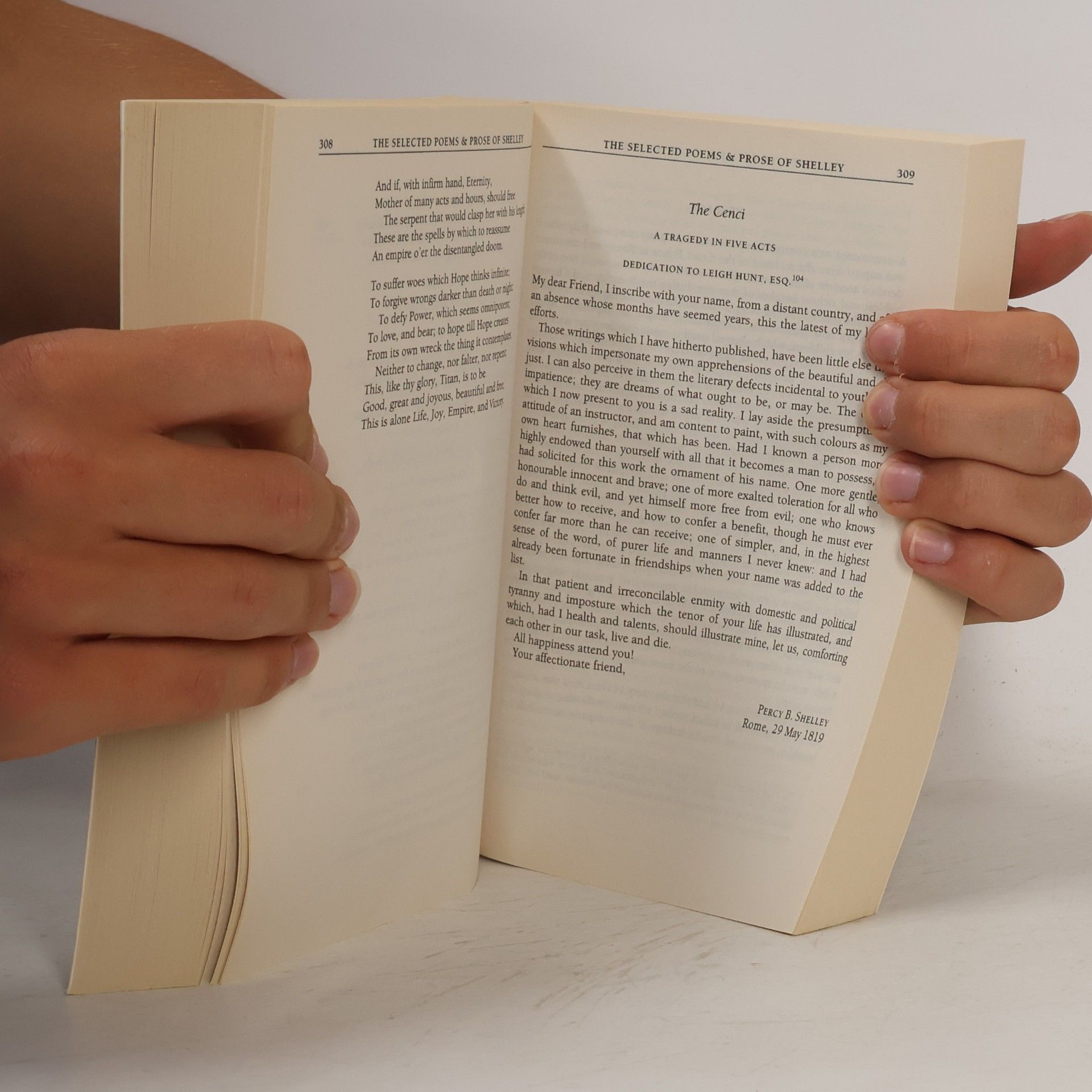 Percy Bysshe Shelley The Selected Poetry & Prose of Shelley