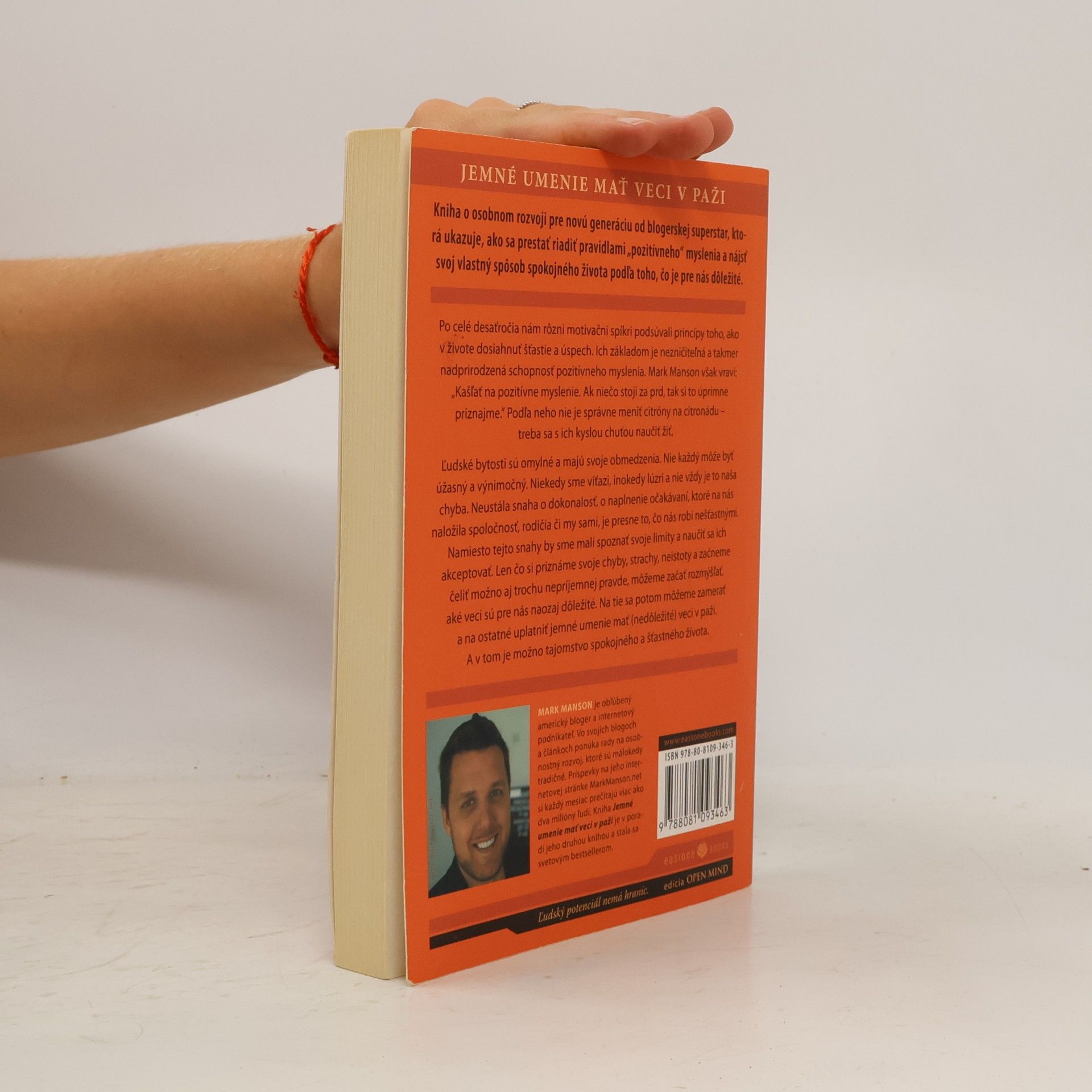 Mark Manson Jemné umenie mať veci v p**i