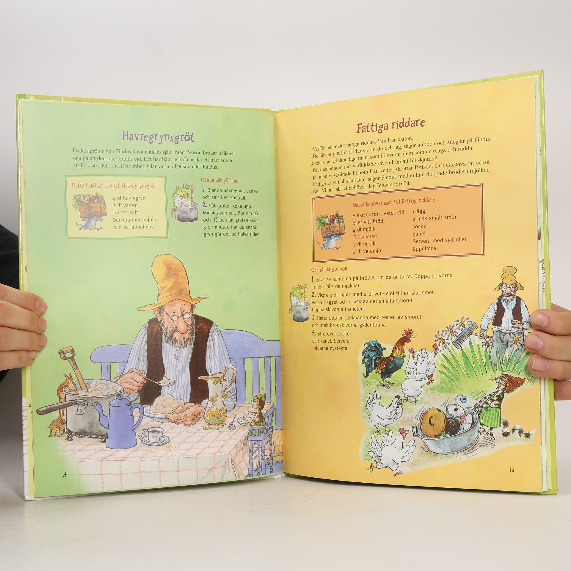 Sven Nordqvist Pettsons och Findus kokbok