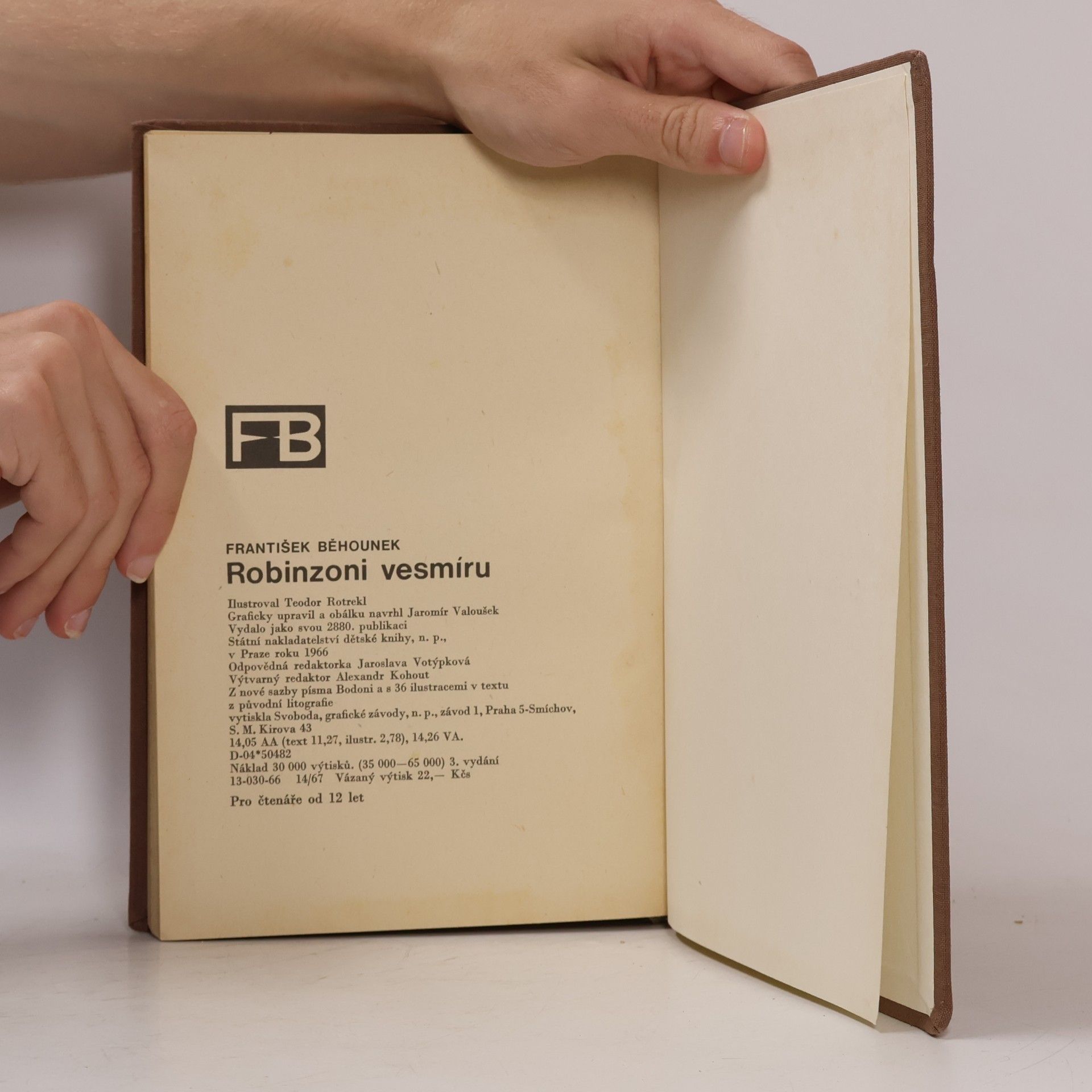 František Běhounek Robinzoni vesmíru