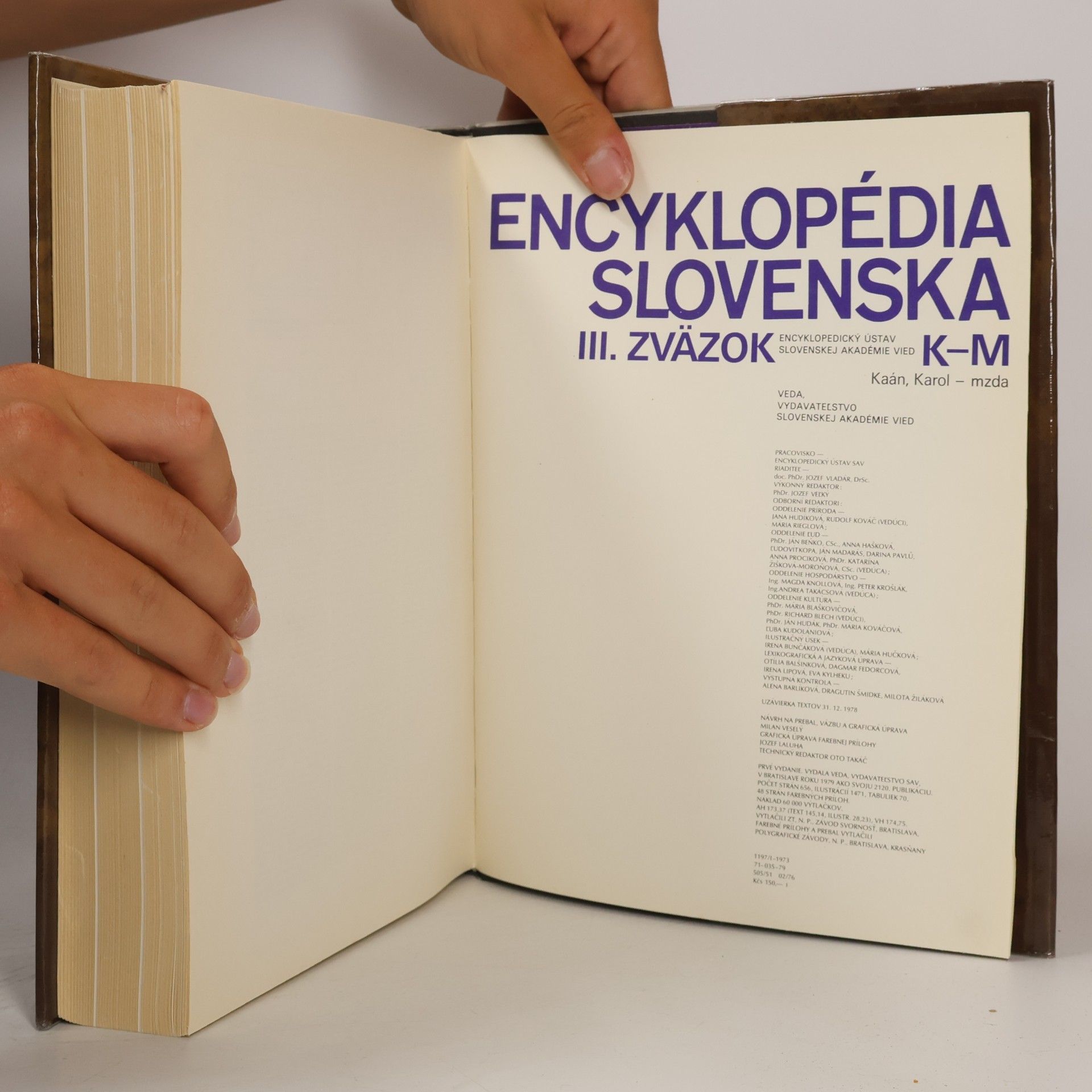 Kolektiv autorů Encyklopédia Slovenska III. K-M