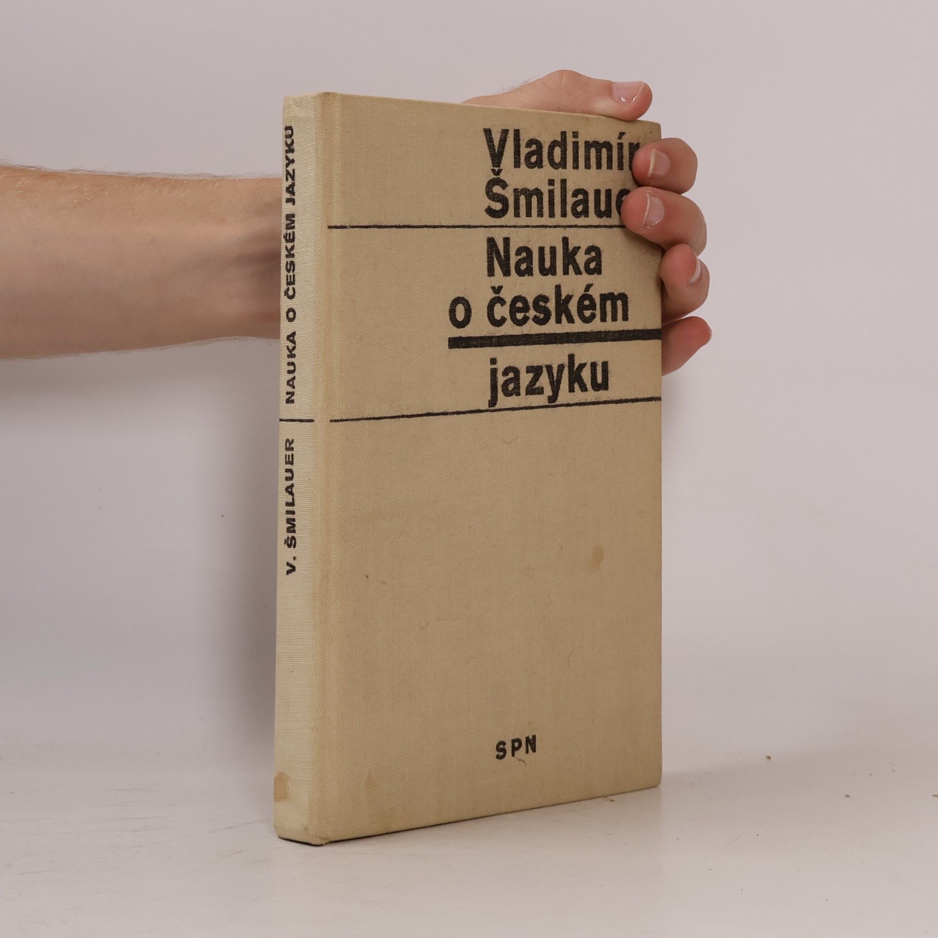 Vladimír Šmilauer Nauka o českém jazyku