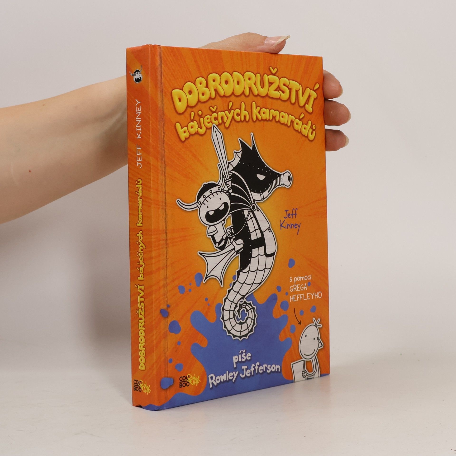 Jeff Kinney Dobrodružství báječných kamarádů. Píše Rowley Jefferson
