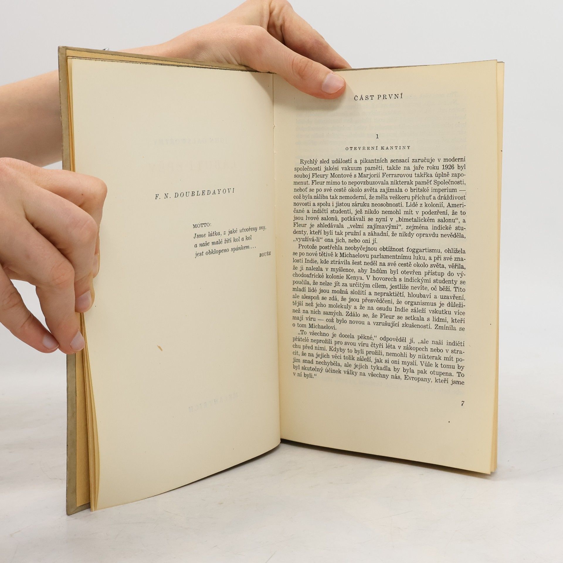 John Galsworthy Labutí zpěv. Moderní komedie III.