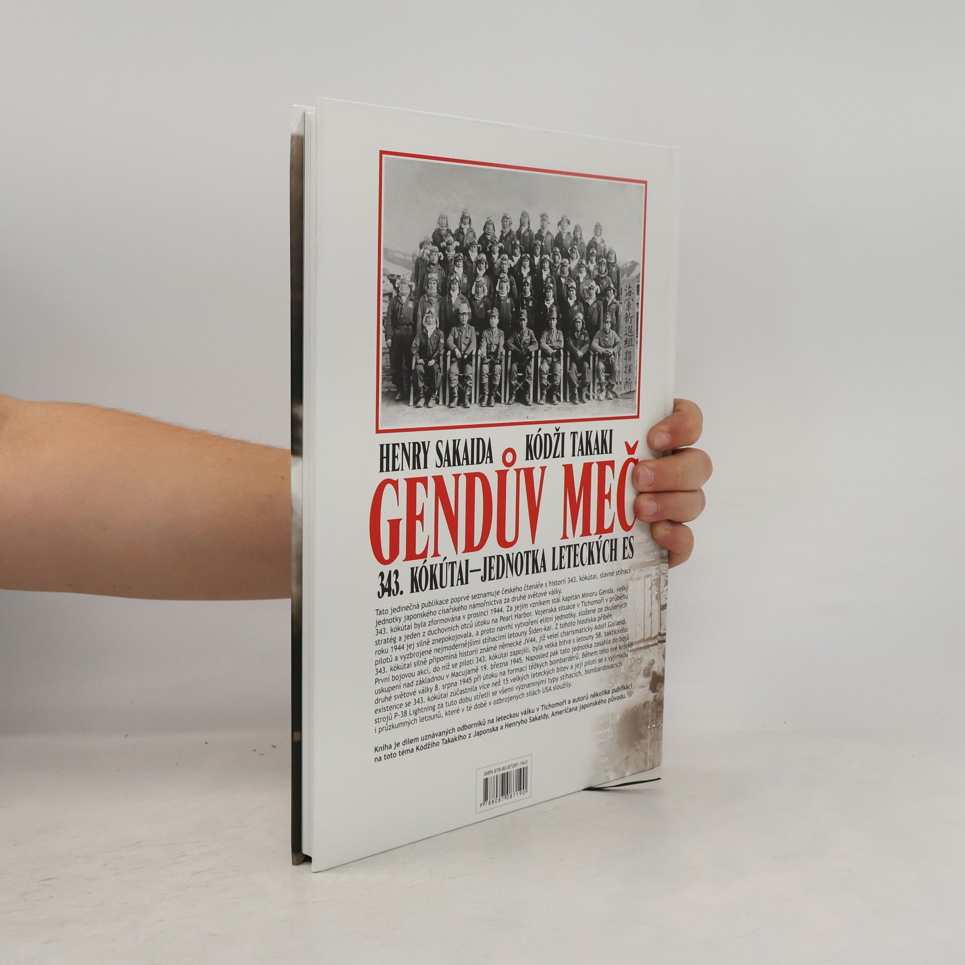 Henry Sakaida Gendův meč. 343. kókútai. Jednotka leteckých es