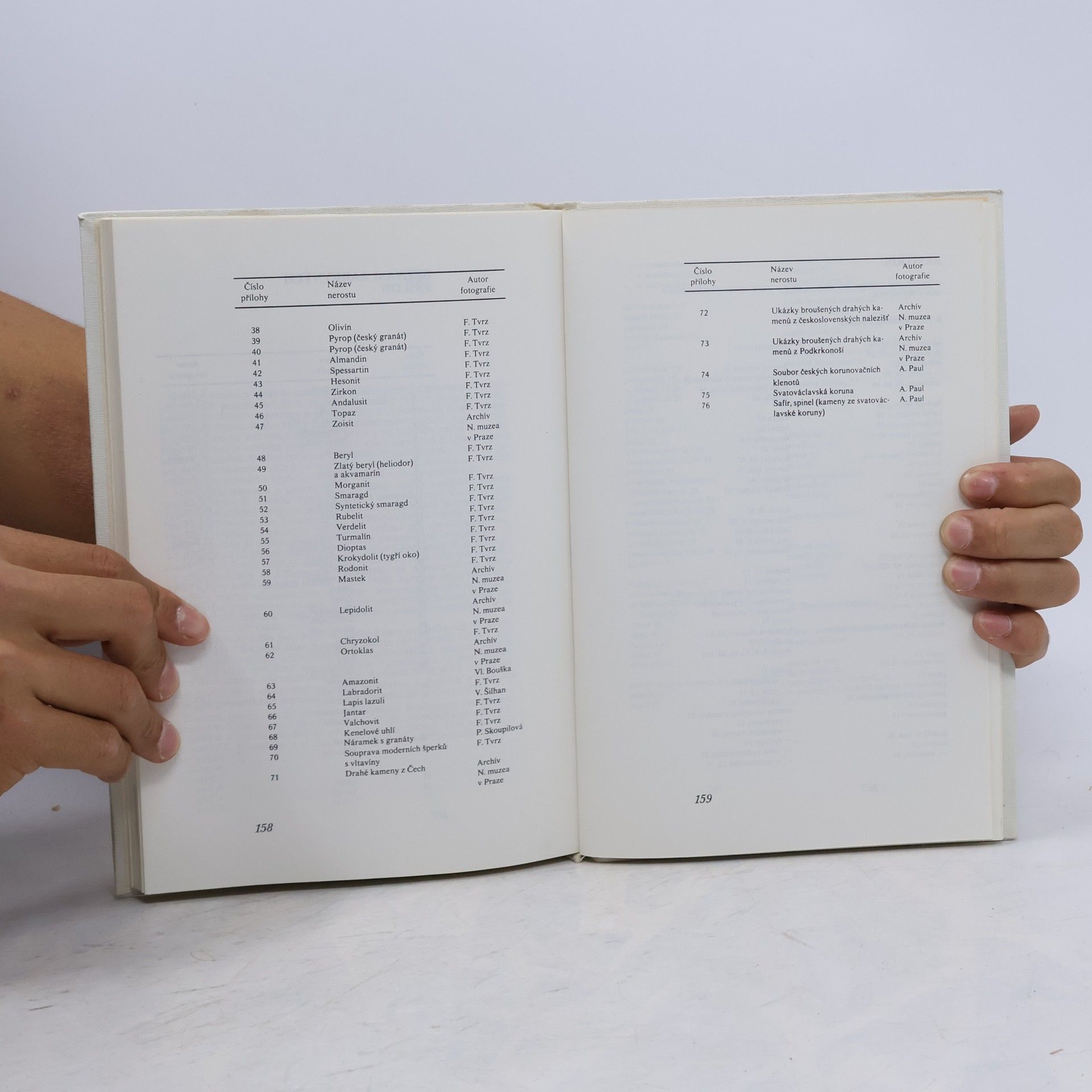 Vladimír Bouška Atlas drahých kamenů