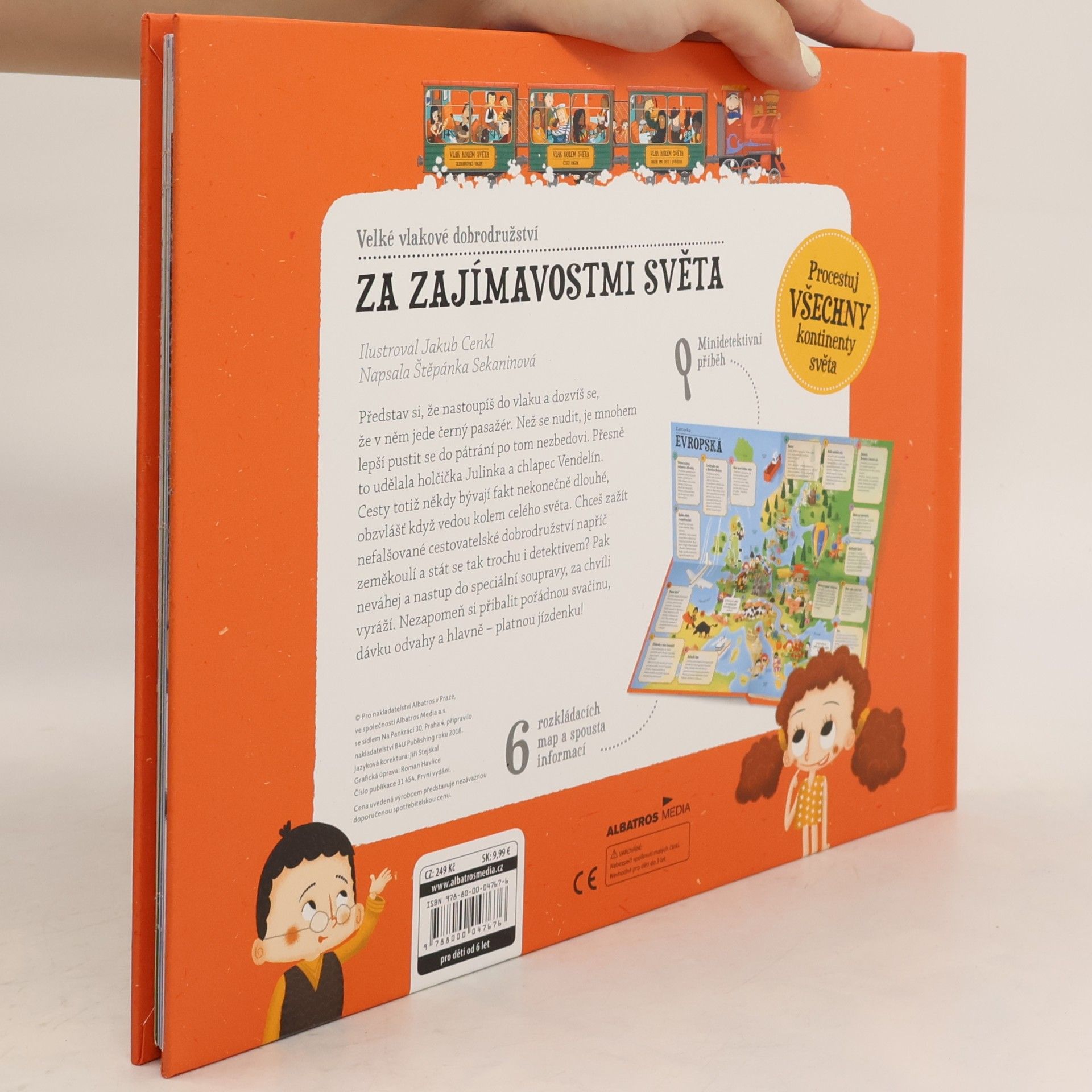 Štěpánka Sekaninová Velké vlakové dobrodružství - Za zajímavostmi světa