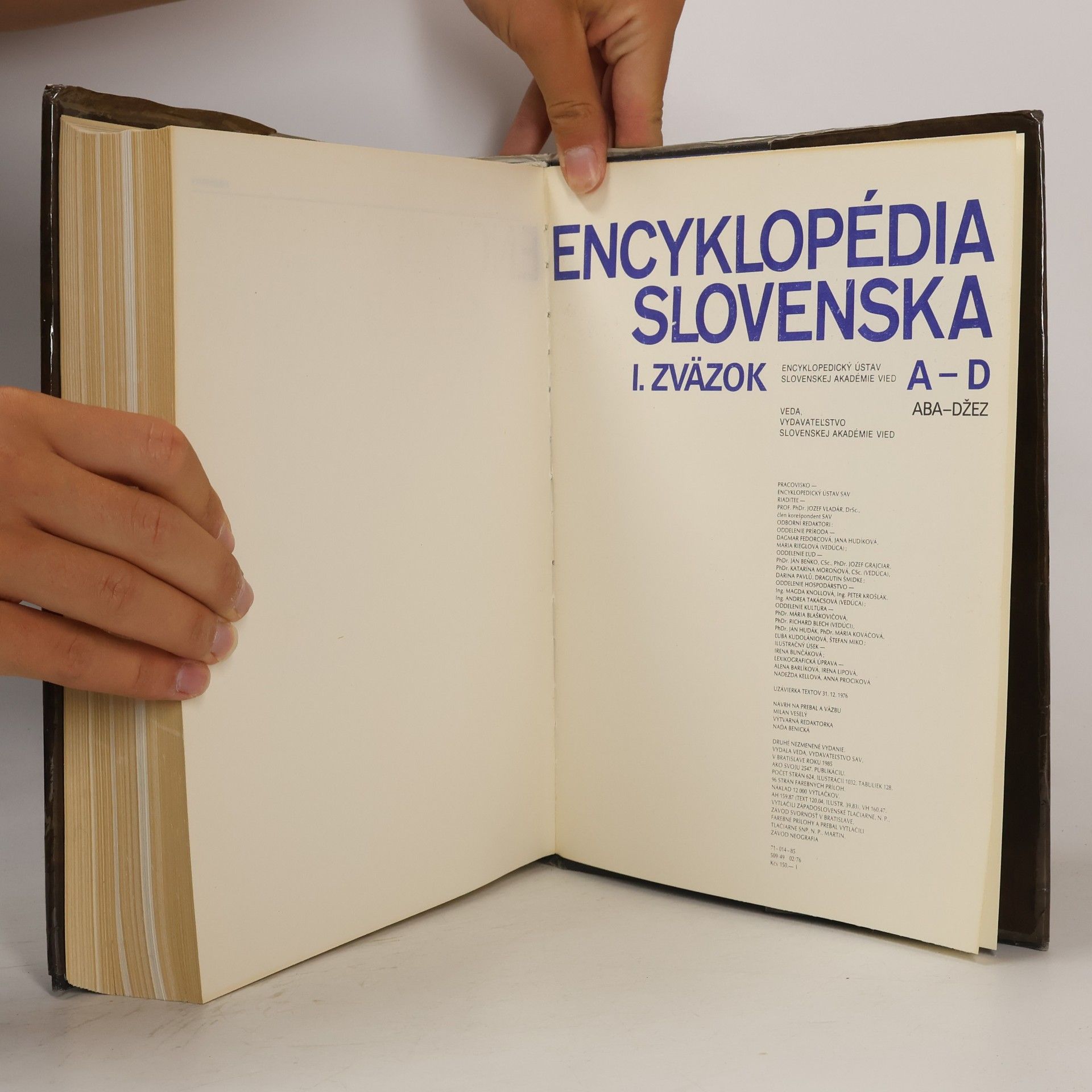 Vladimír Hajko Encyklopédia Slovenska. 1. zväzok A - D