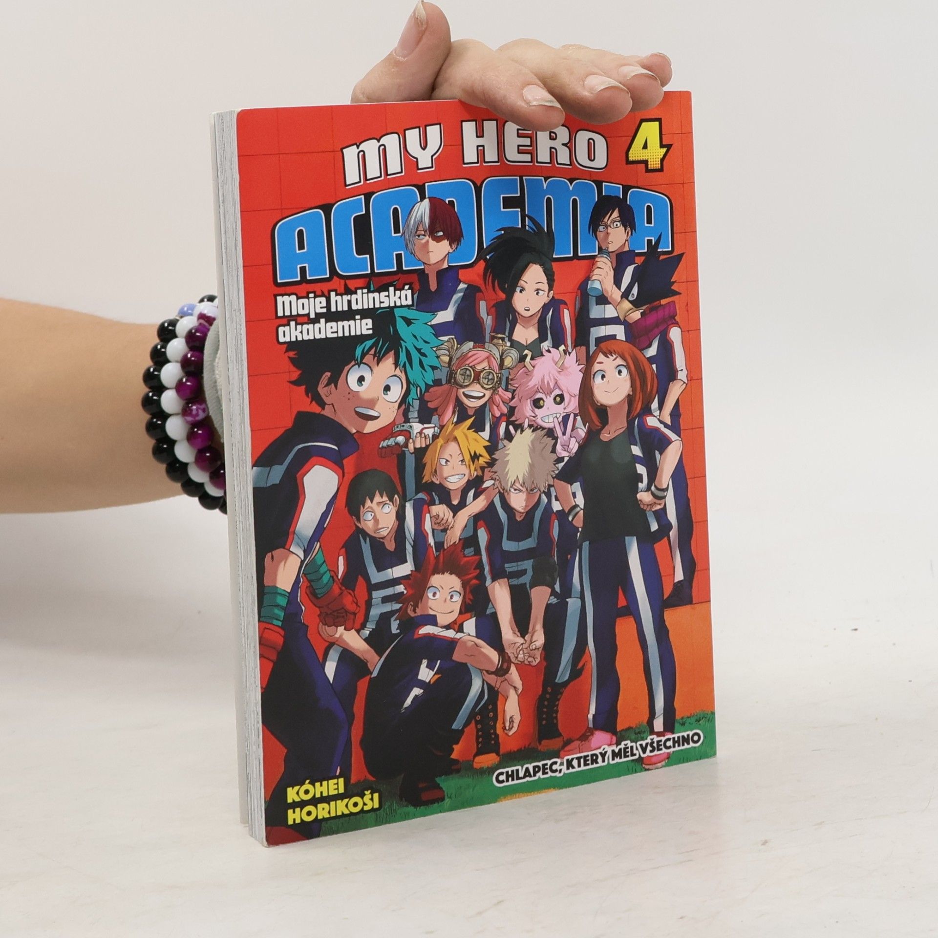 Kōhei Horikoshi My Hero Academia 4. Chlapec, který měl všechno.