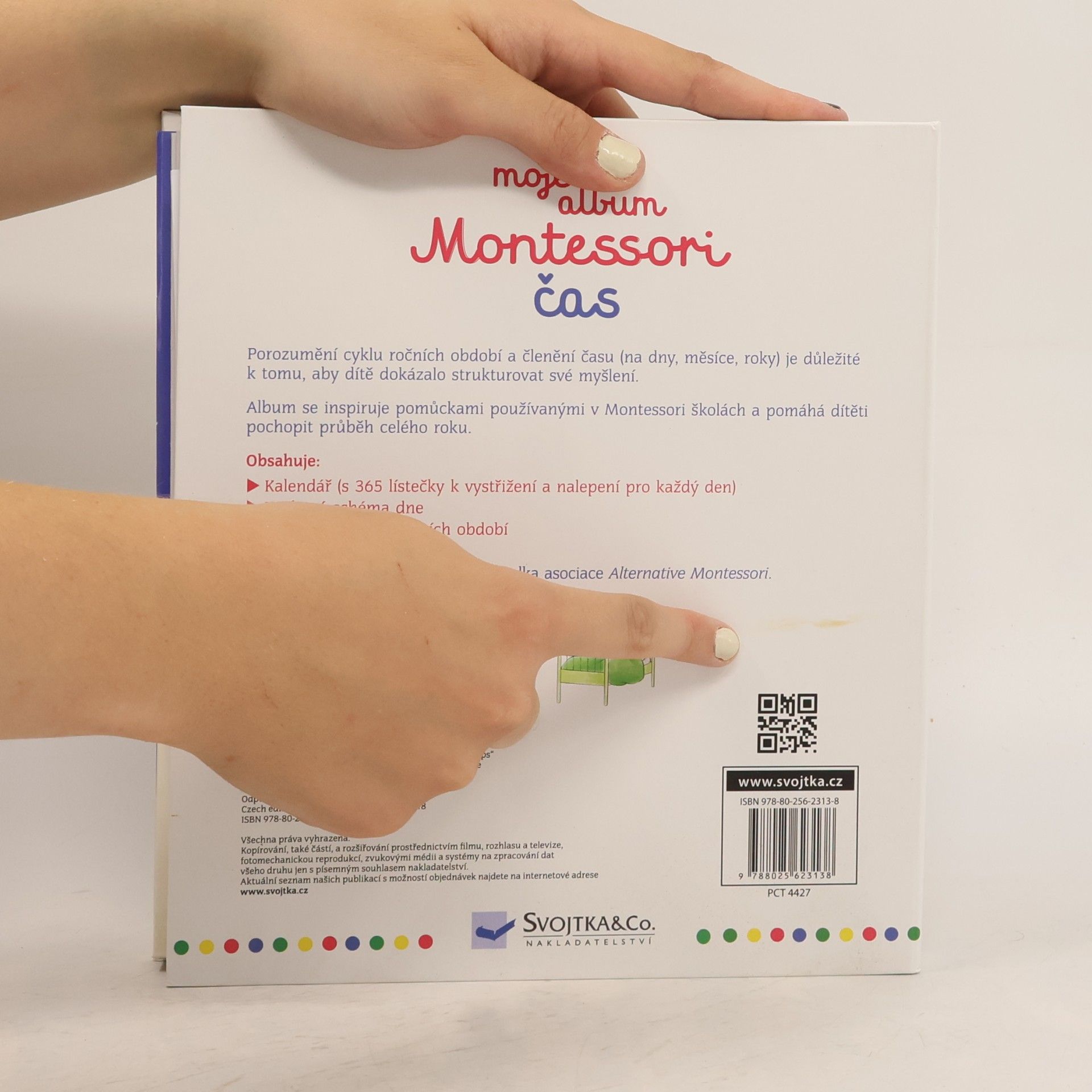 Adeline Charneau Moje album Montessori. Čas