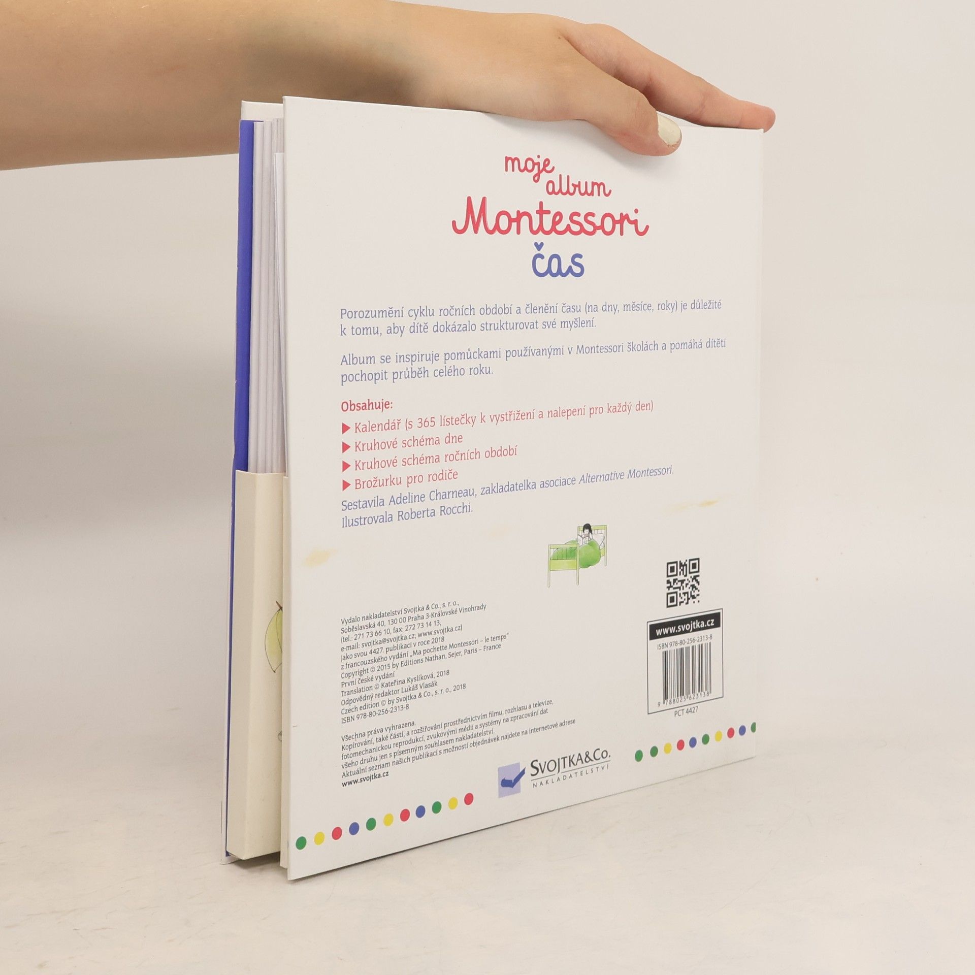 Adeline Charneau Moje album Montessori. Čas