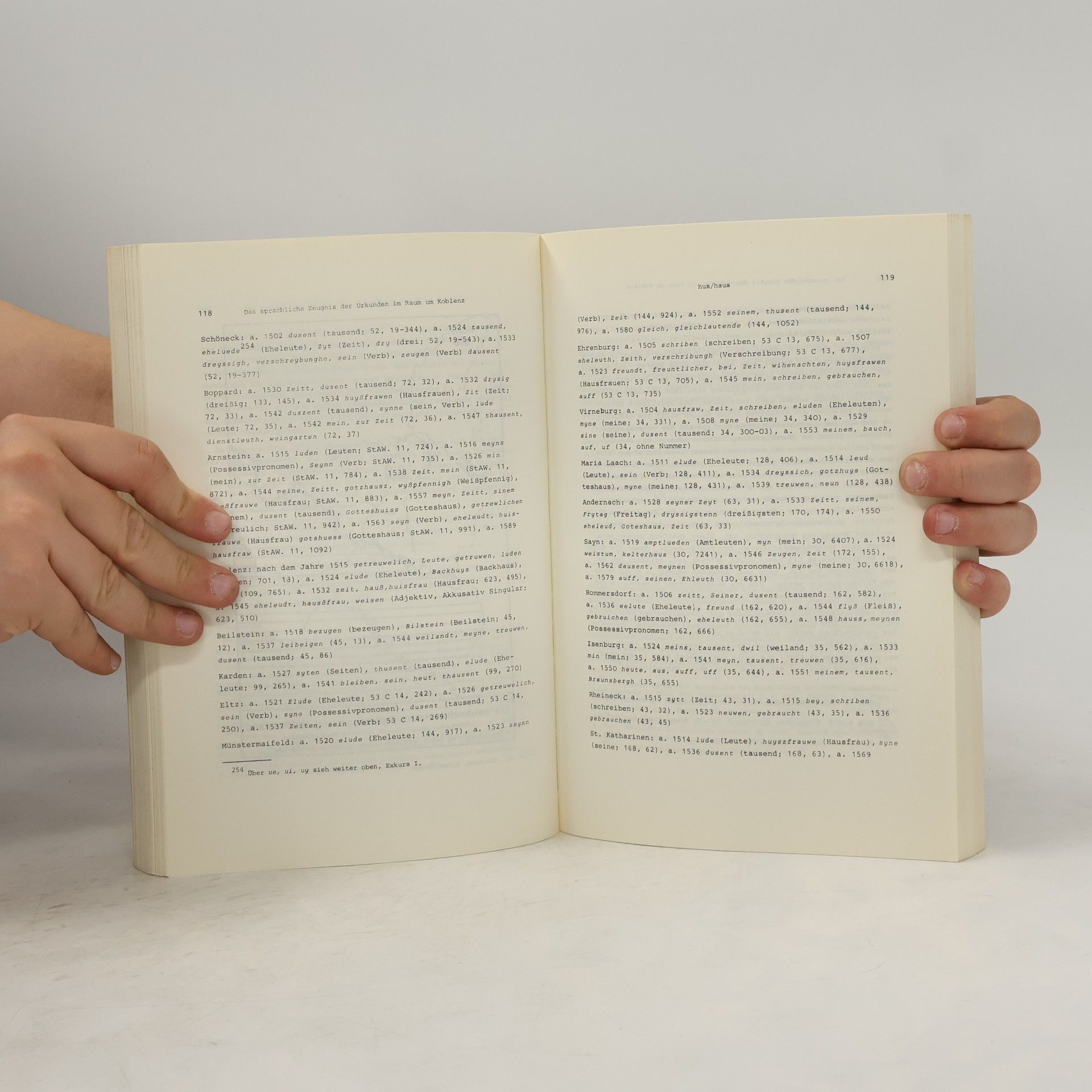 Rudolf Schützeichel Rheinisches Archiv - 54: Mundart, Urkundensprache und Schriftsprache