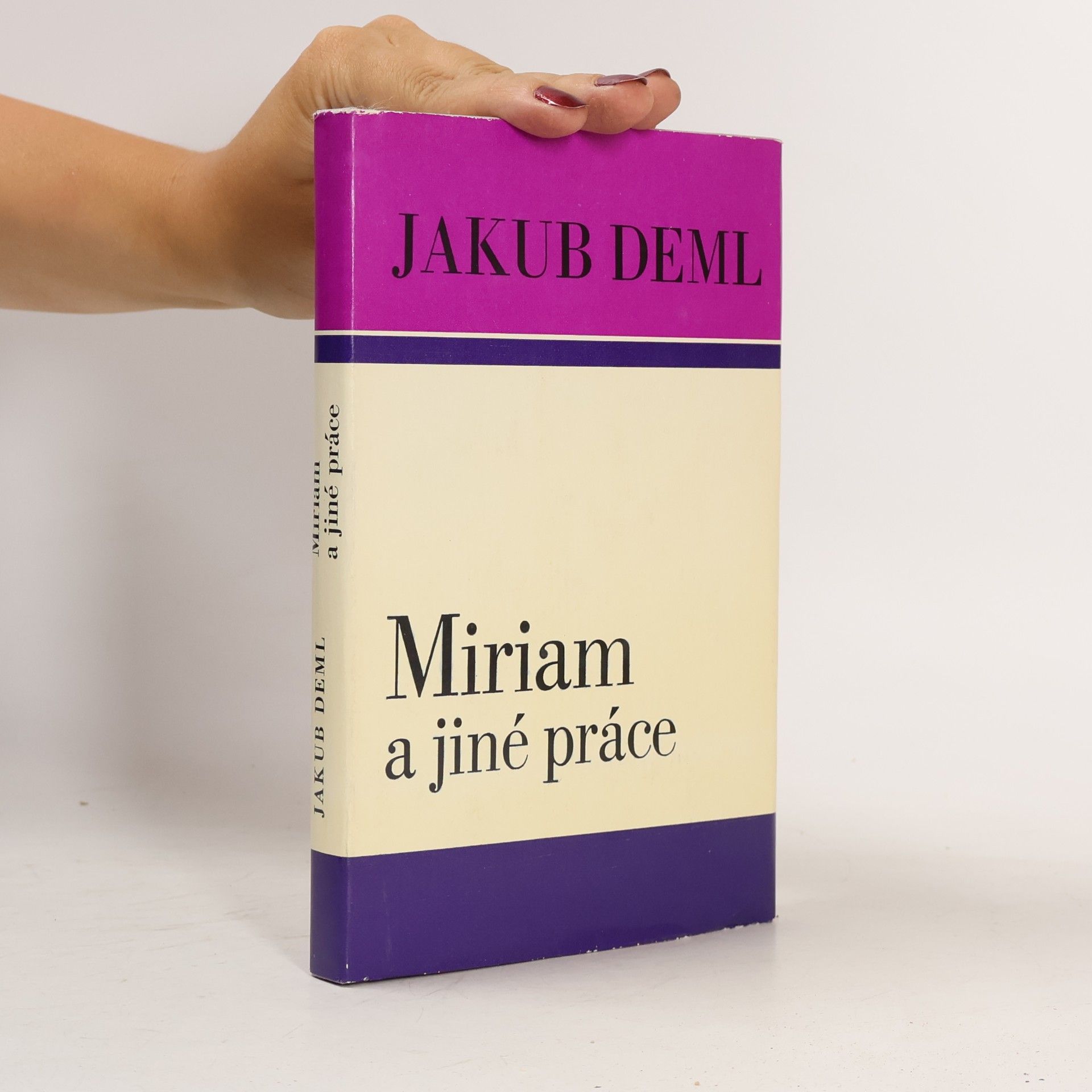 Jakub Deml Miriam a jiné práce
