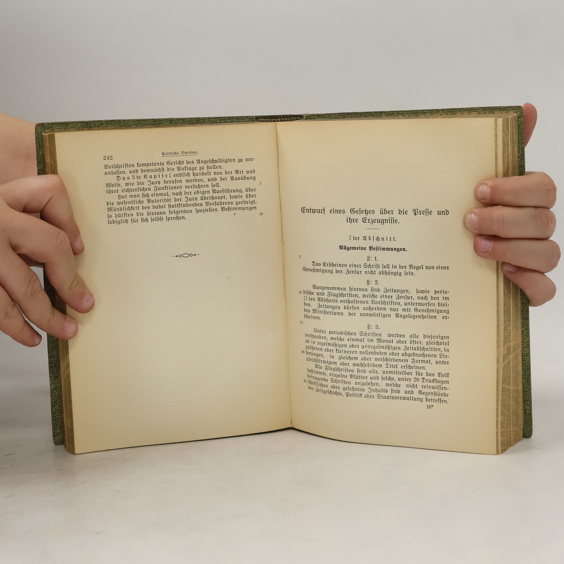 Joseph von Eichendorff Sämtliche Werke des Freiherrn Joseph von Eichendorff 10. Historische, politische und biographische Schriften