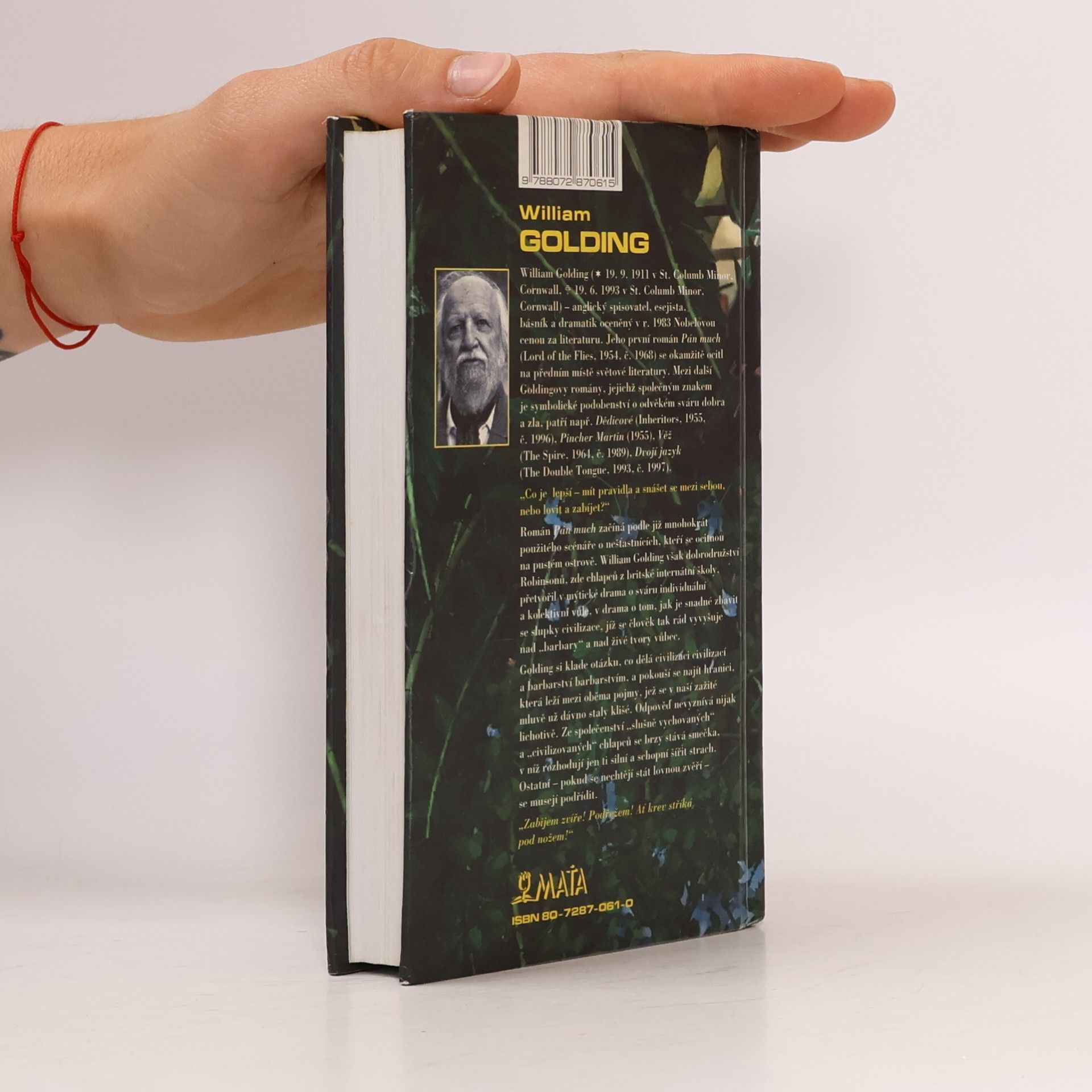 William Golding Pán much