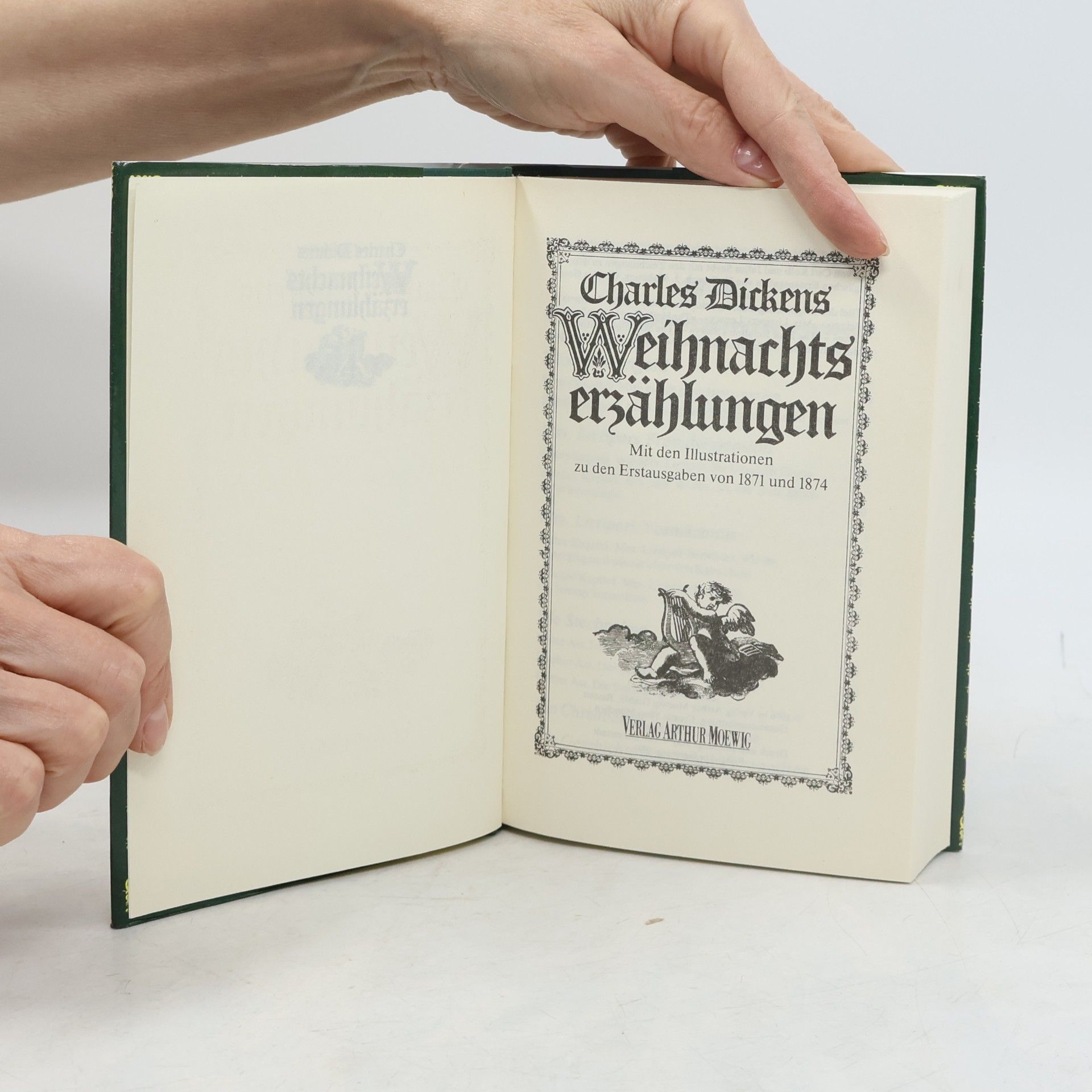 Charles Dickens Weihnachtserzählungen. Mit den Illustrationen aus den Erstausgaben I.-II.