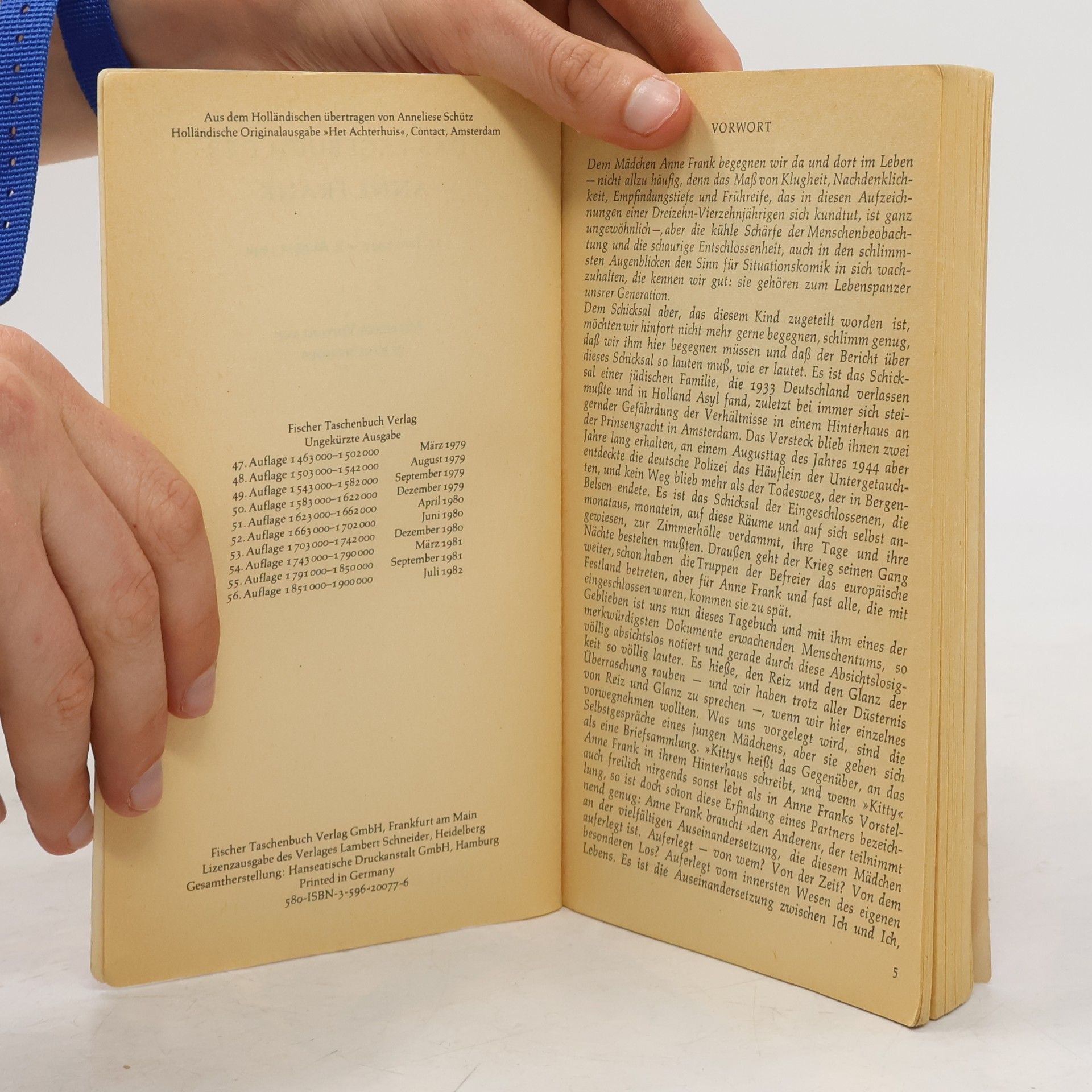 Anne Frank Das Tagebuch der Anne Frank