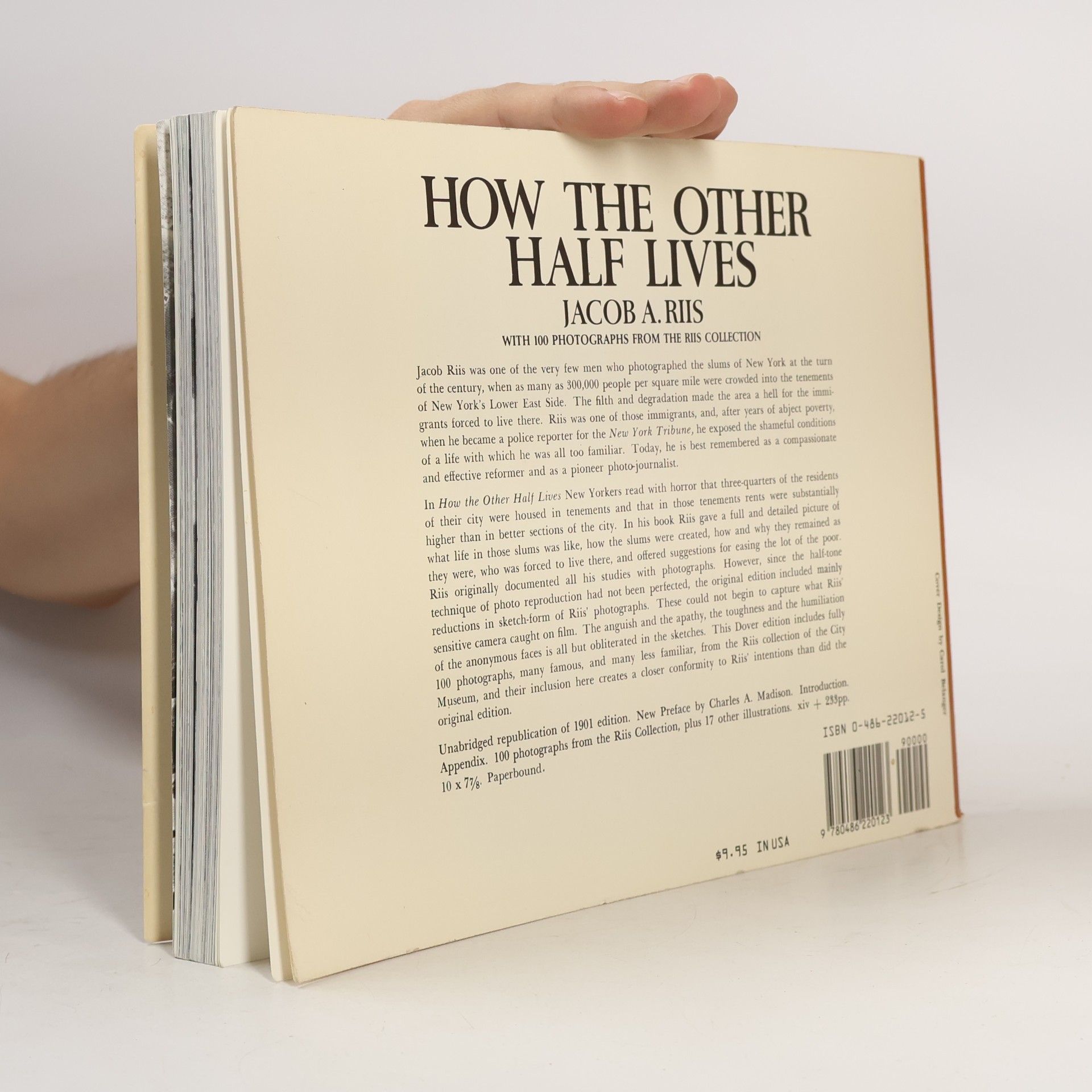 Jacob Augustus Riis How the Other Half Lives: With 100 Photographs from the Riis Collection