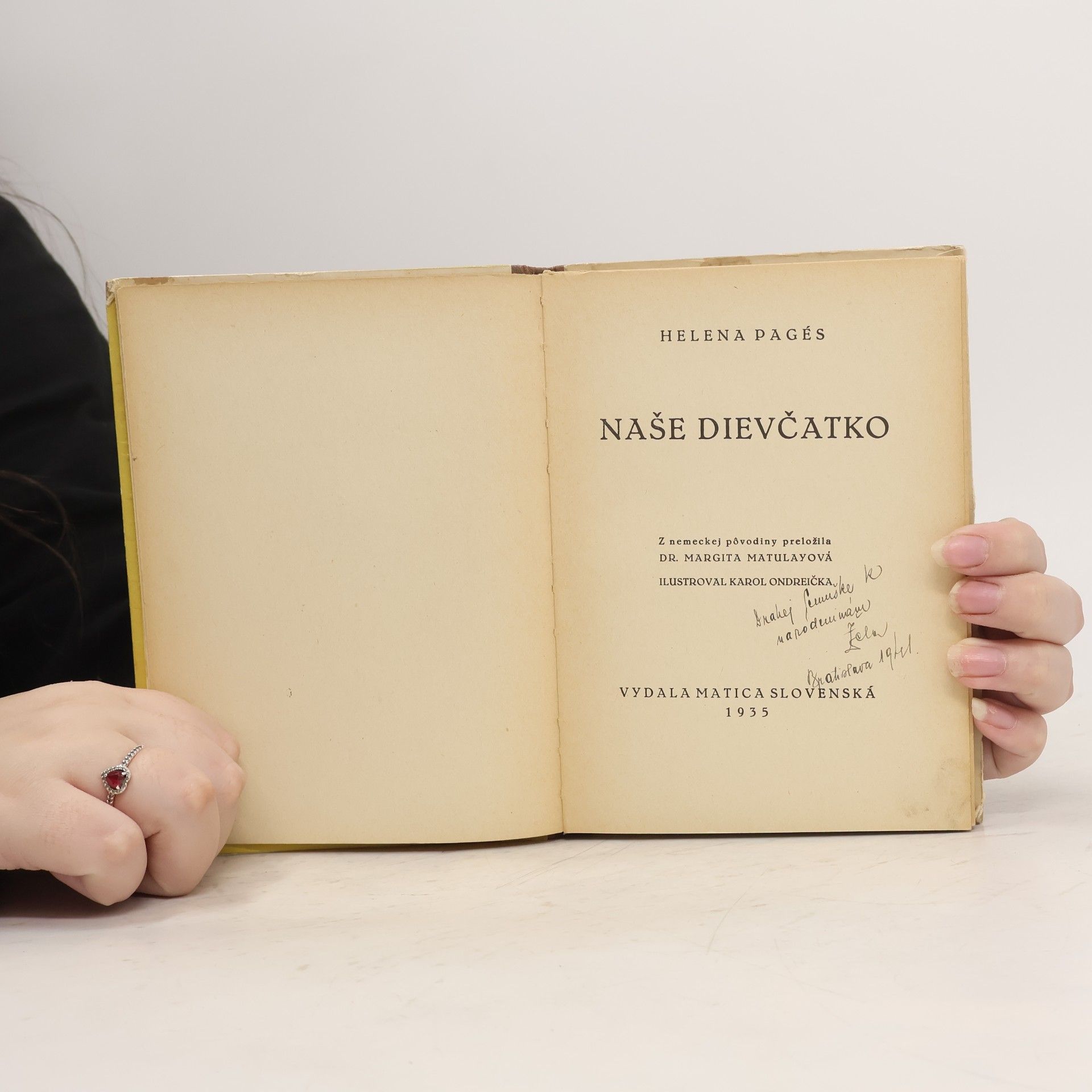 Helena Pagés Naše dievčatko