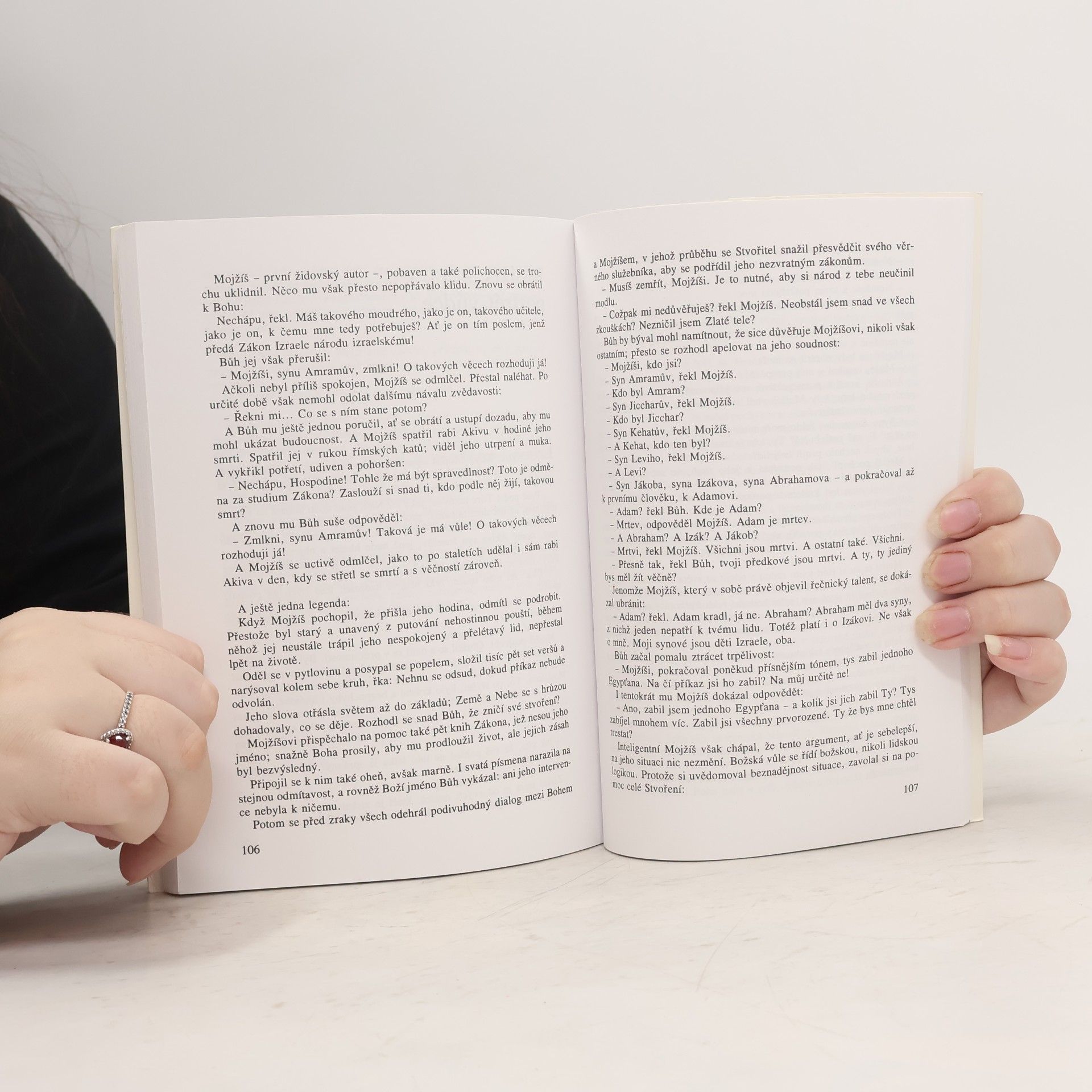Elie Wiesel Bible: Postavy a příběhy