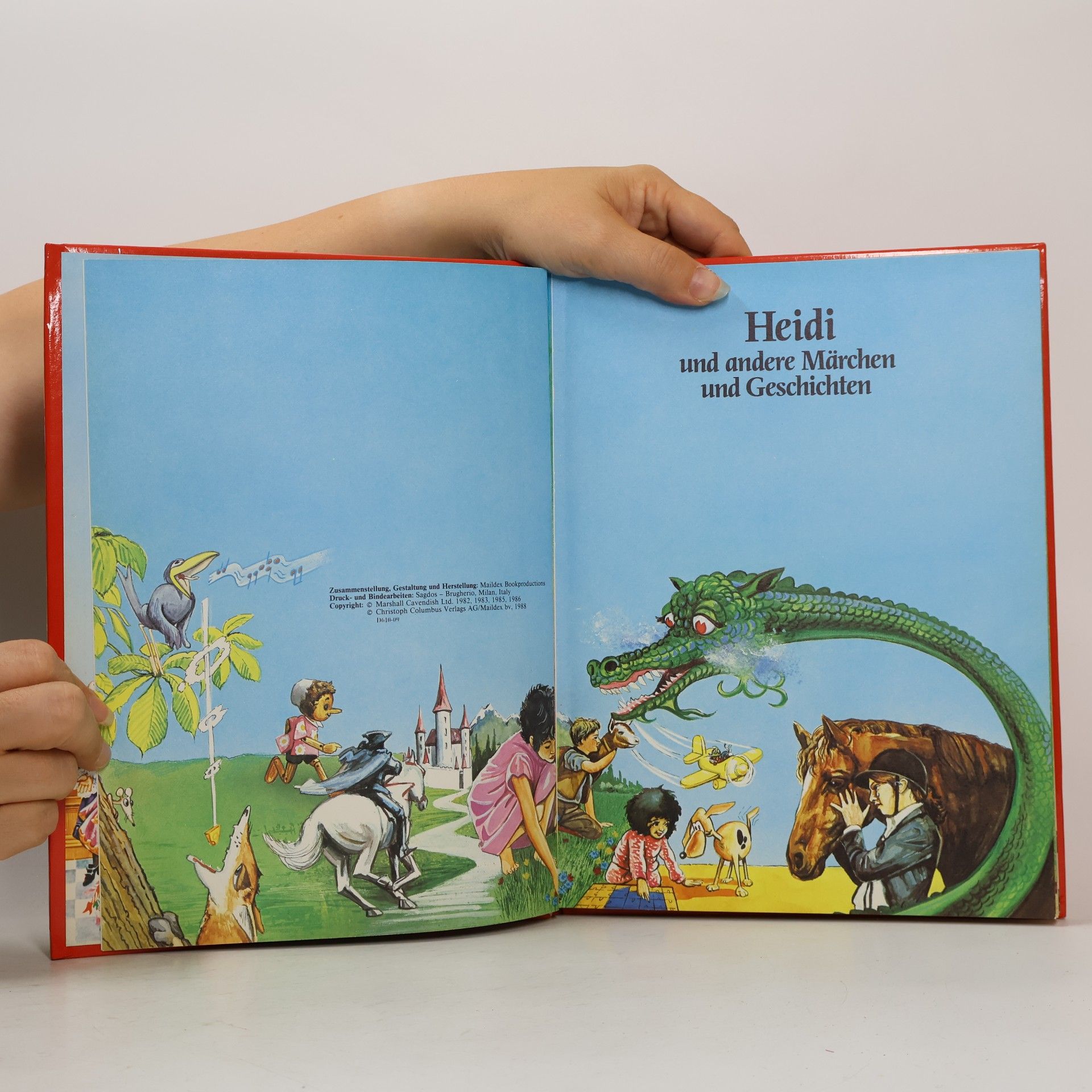 Collectif d'auteurs Weltberühmte Märchen lesen und hören. Heidi und andere Märchen und Geschichten