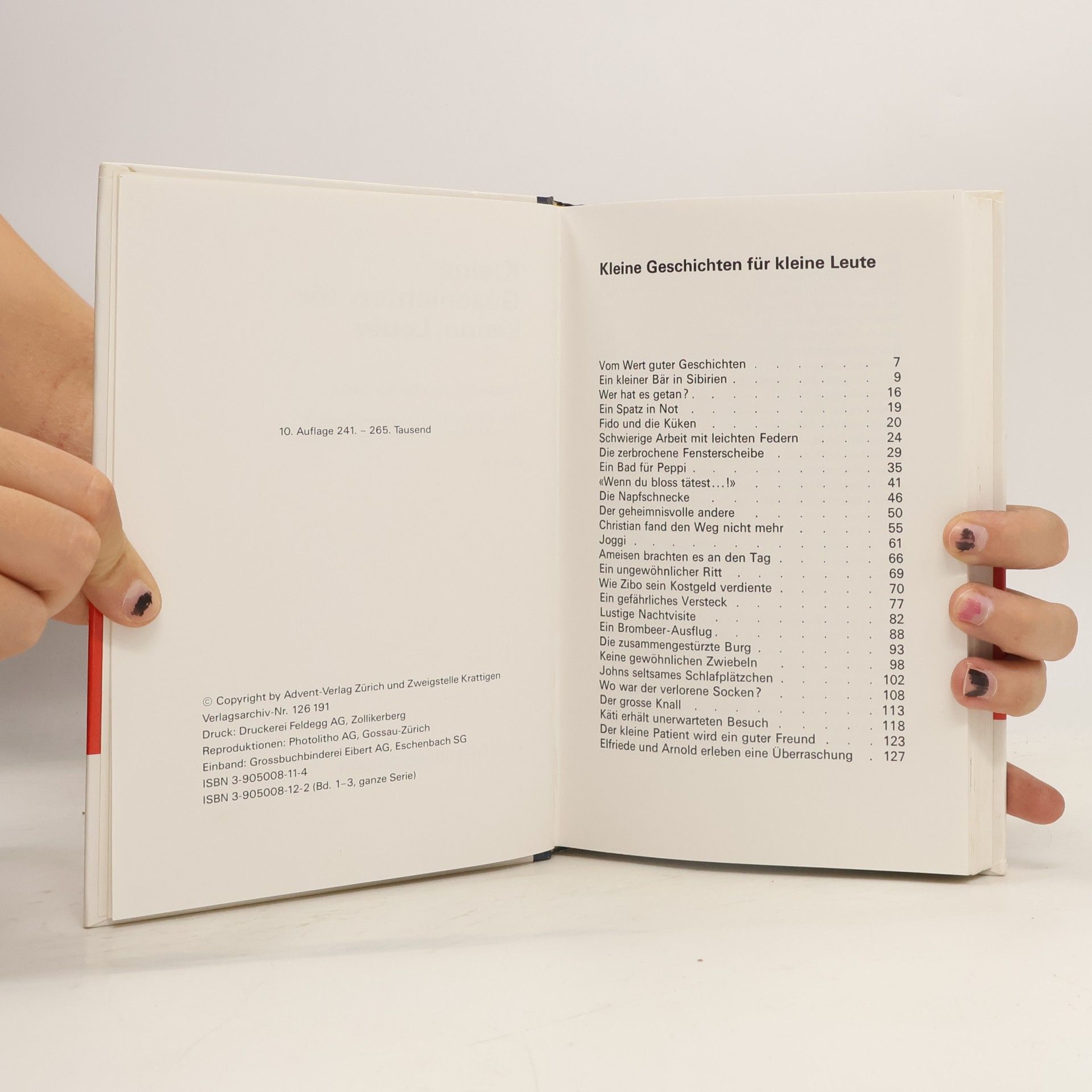 Gustav Tobler Kleine Geschichten für kleine Leute, in 3 Bänden, Band 1&2&3, in Schober