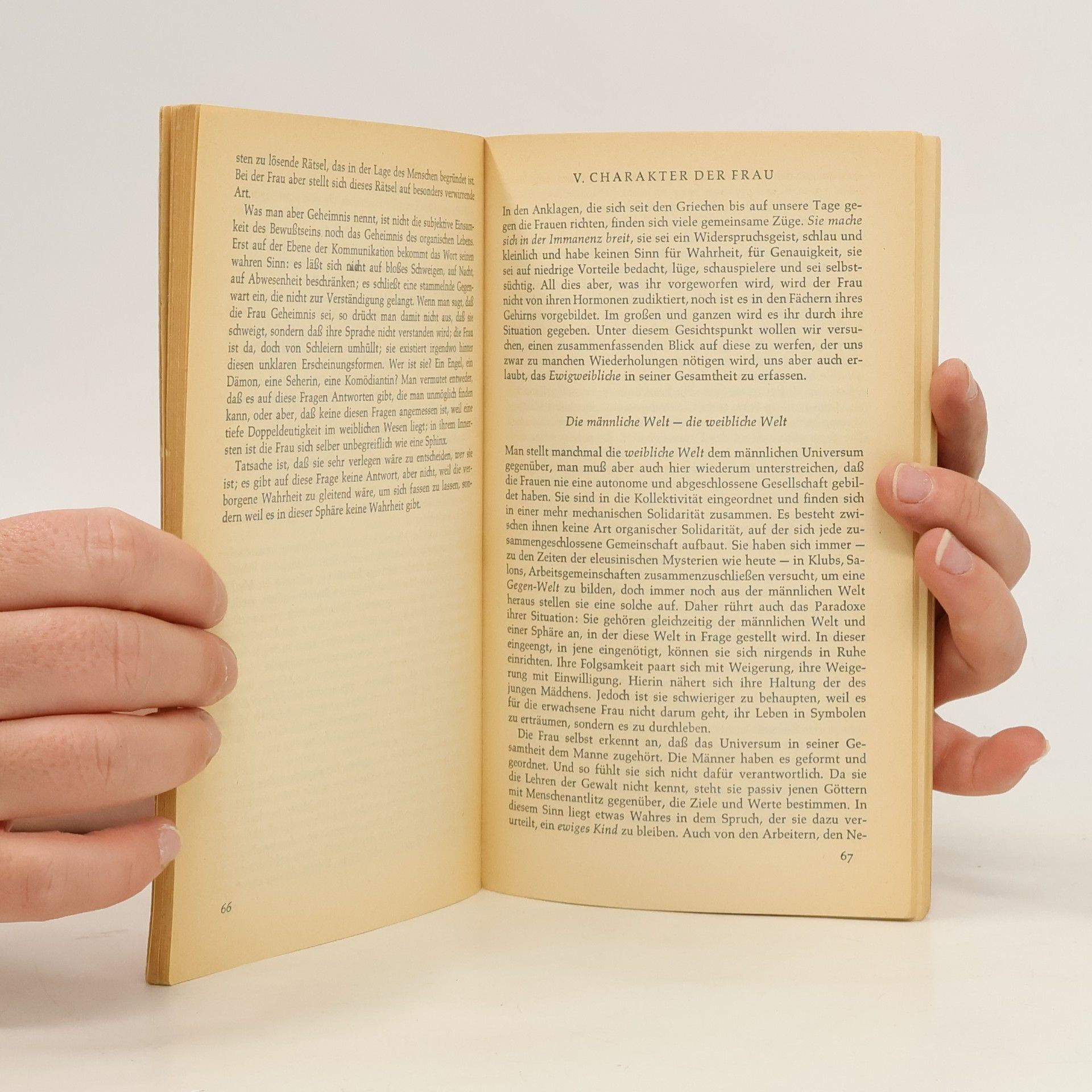 Simone de Beauvoir Das andere Geschlecht. Eine Deutung der Frau