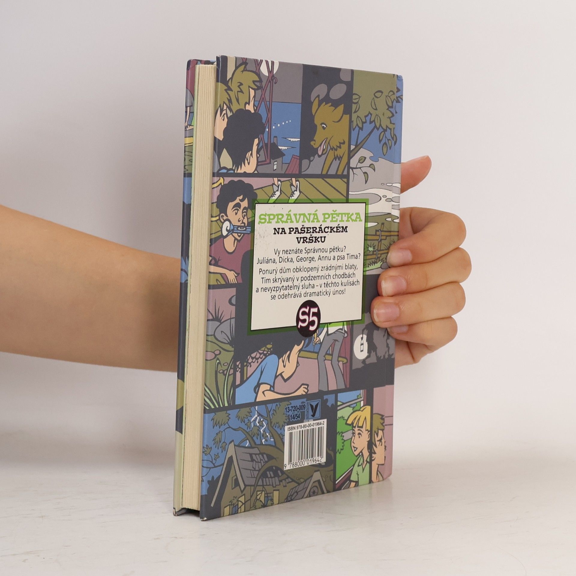 Enid Blyton Správná pětka. Na Pašeráckém vršku