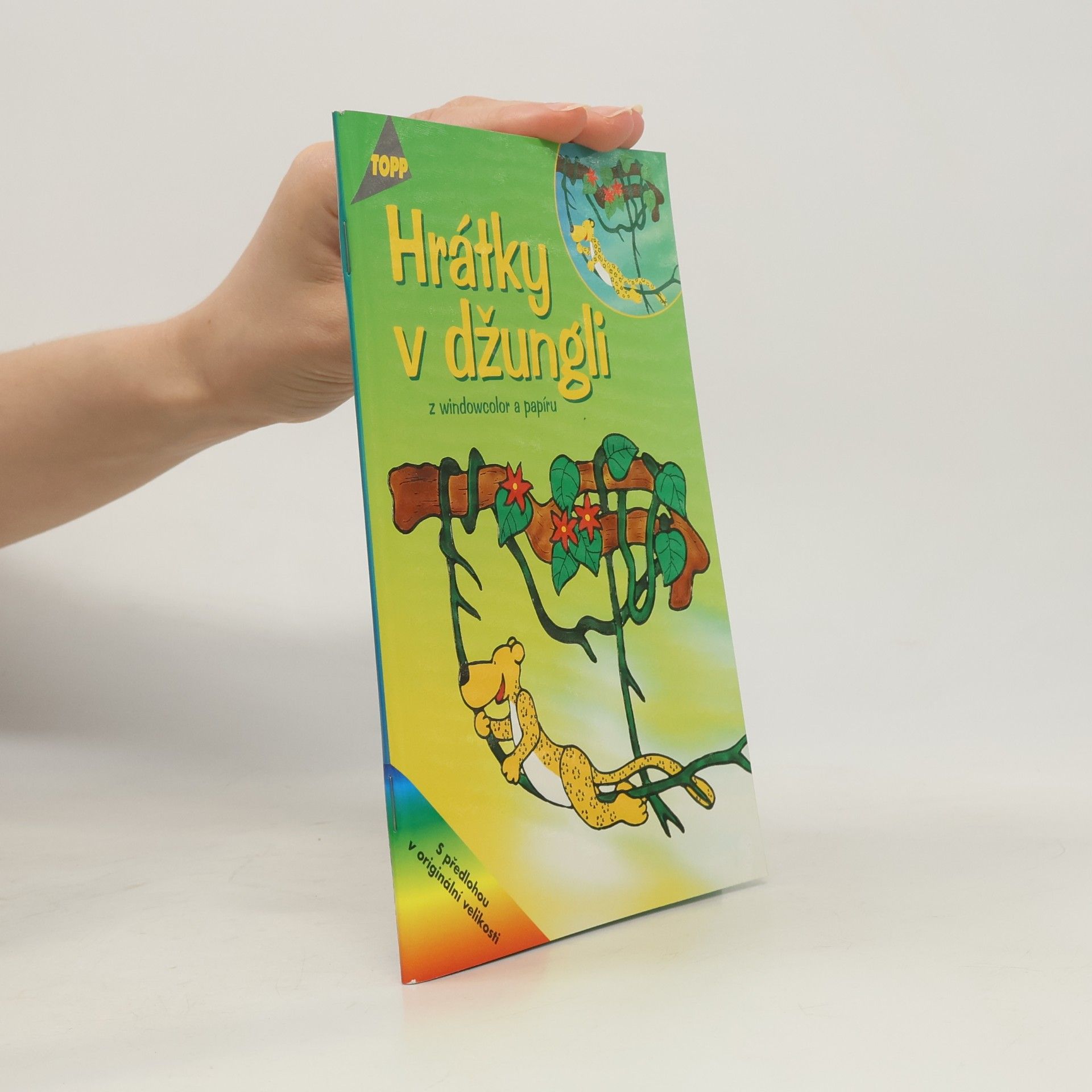 Daniel Täubner Hrátky v džungli z windowcolor a papíru