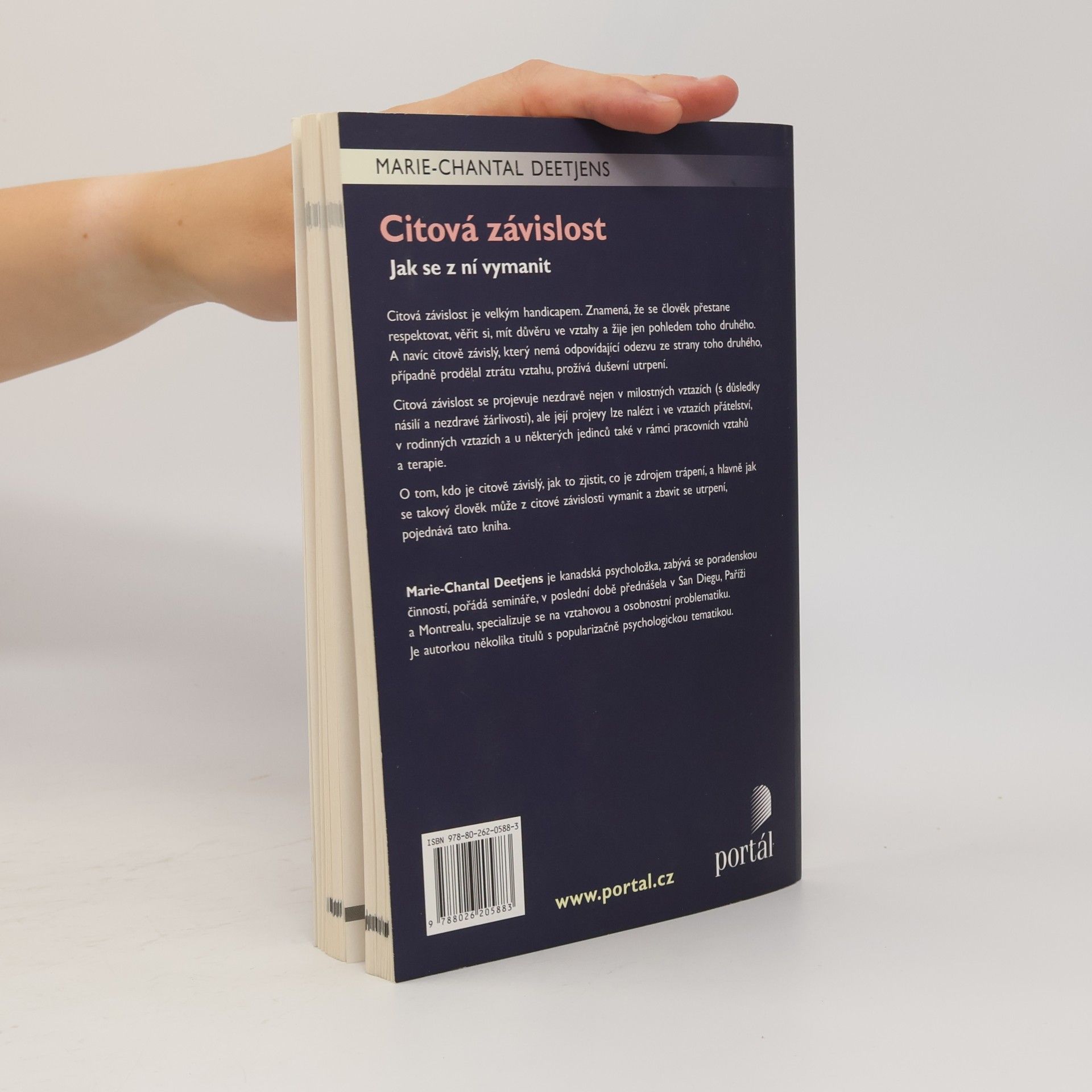MarieChantal Deetjens Citová závislost : jak se z ní vymanit