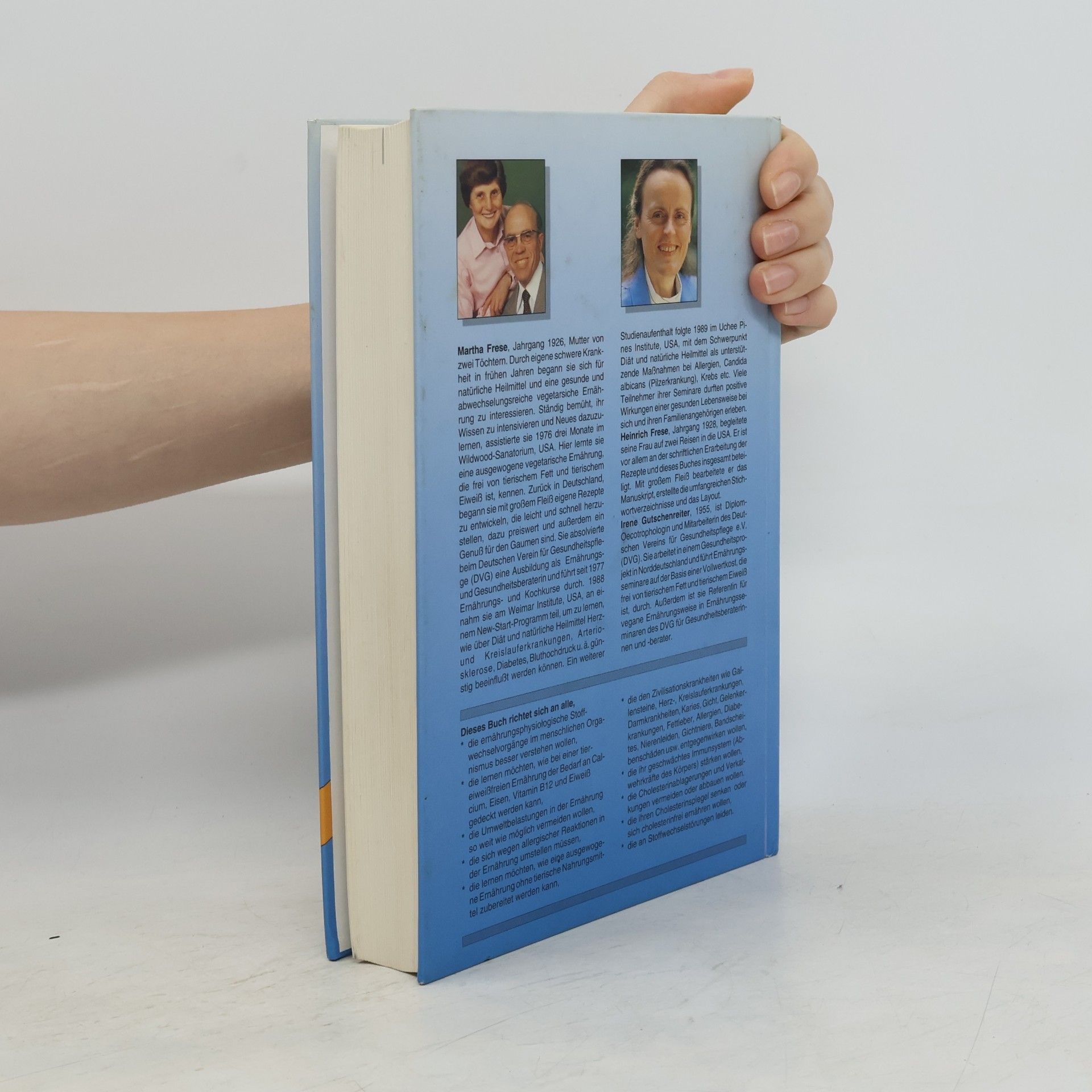 Martha Frese Das grosse Handbuch der vegetarischen Vollwert-Ernährung