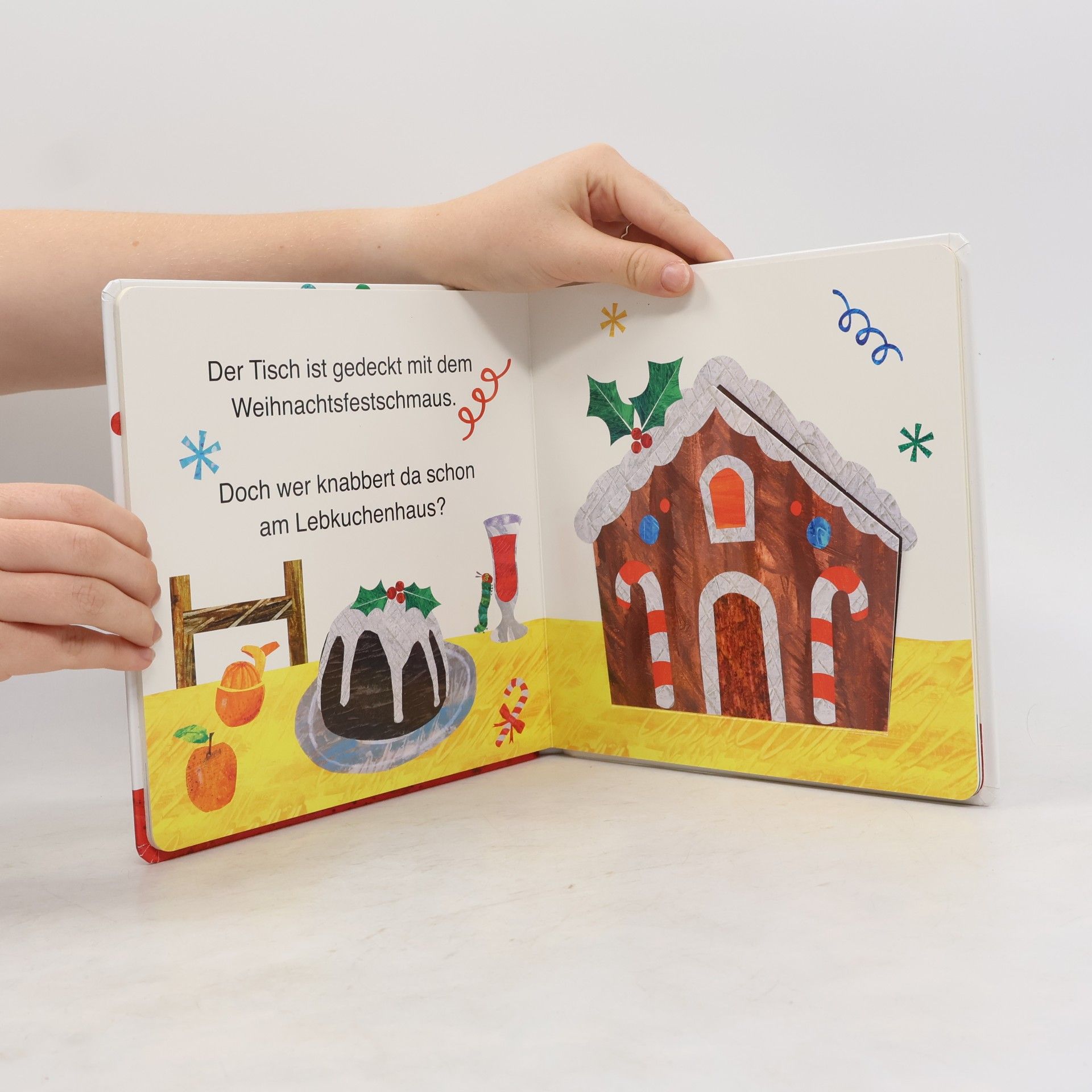 Eric Carle Die kleine Raupe Nimmersatt feiert Weihnachten