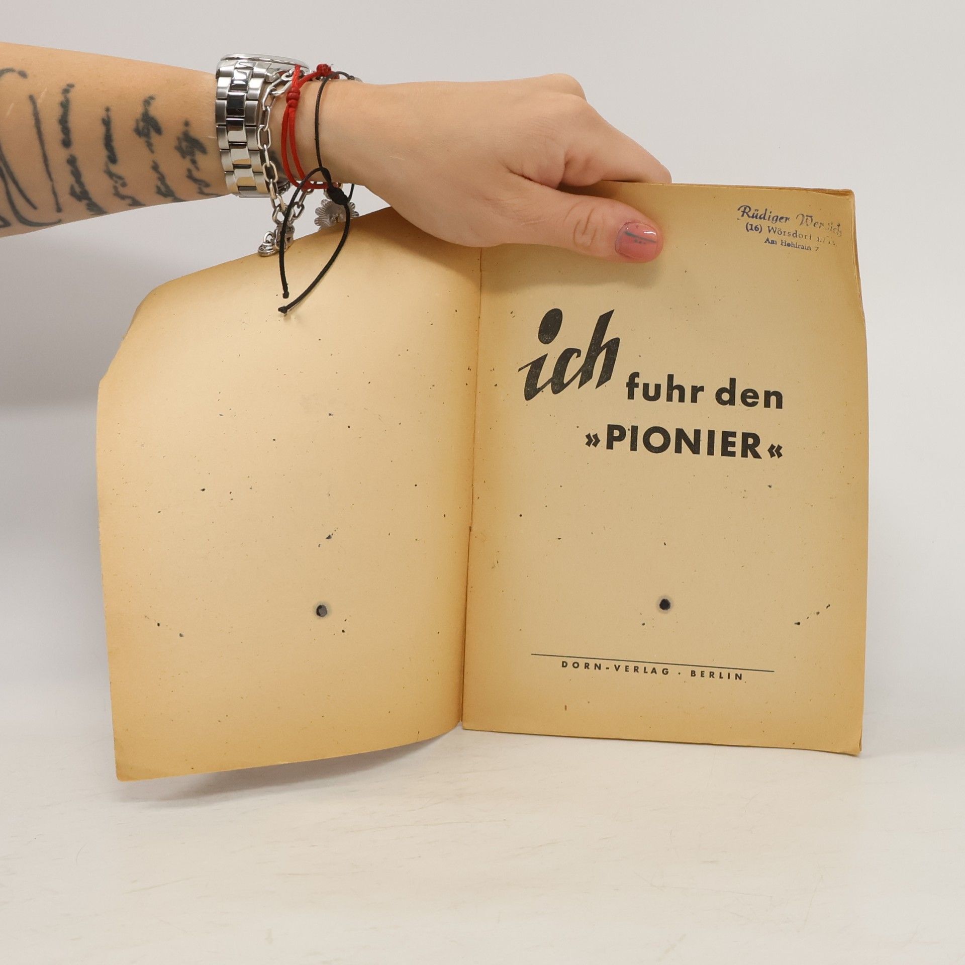 Autorenkollektiv Ich Fuhr den Pionier