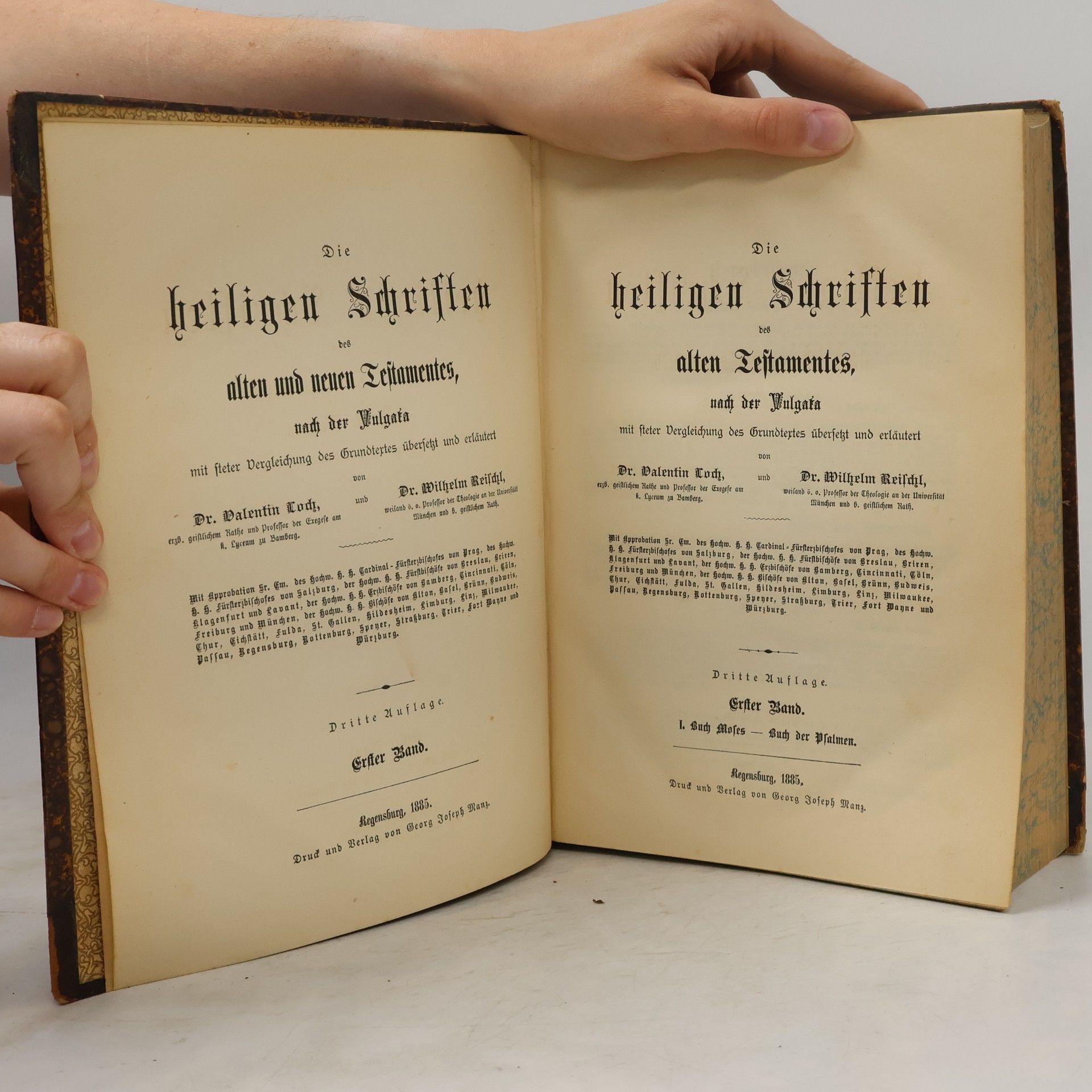 Valentin Loch Die heiligen Schriften des alten Testamentes I.