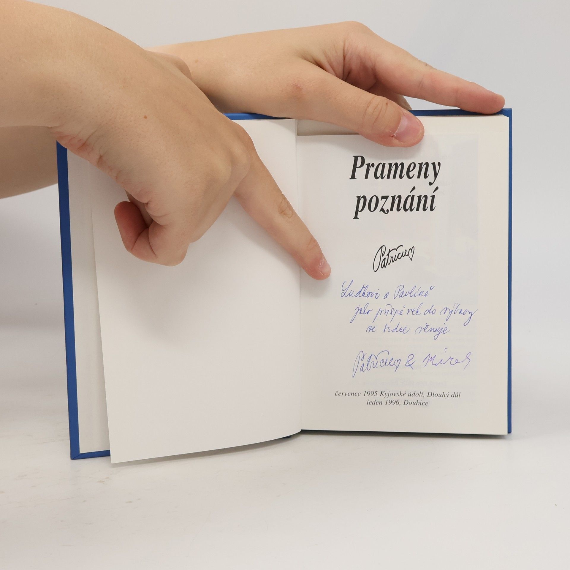 Patricie Anzari Prameny poznání