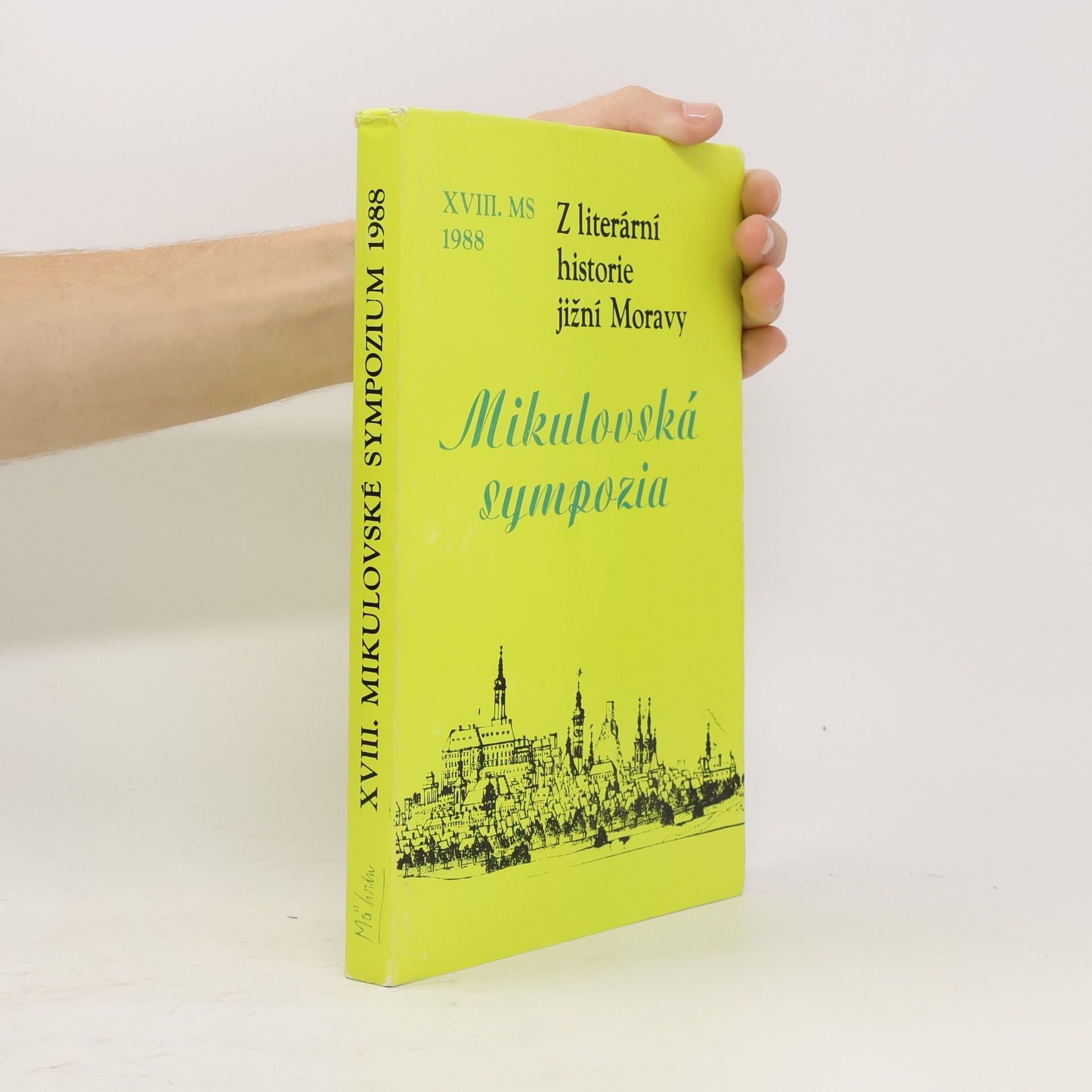 kolektiv XVIII. Mikulovská sympozia 1988
