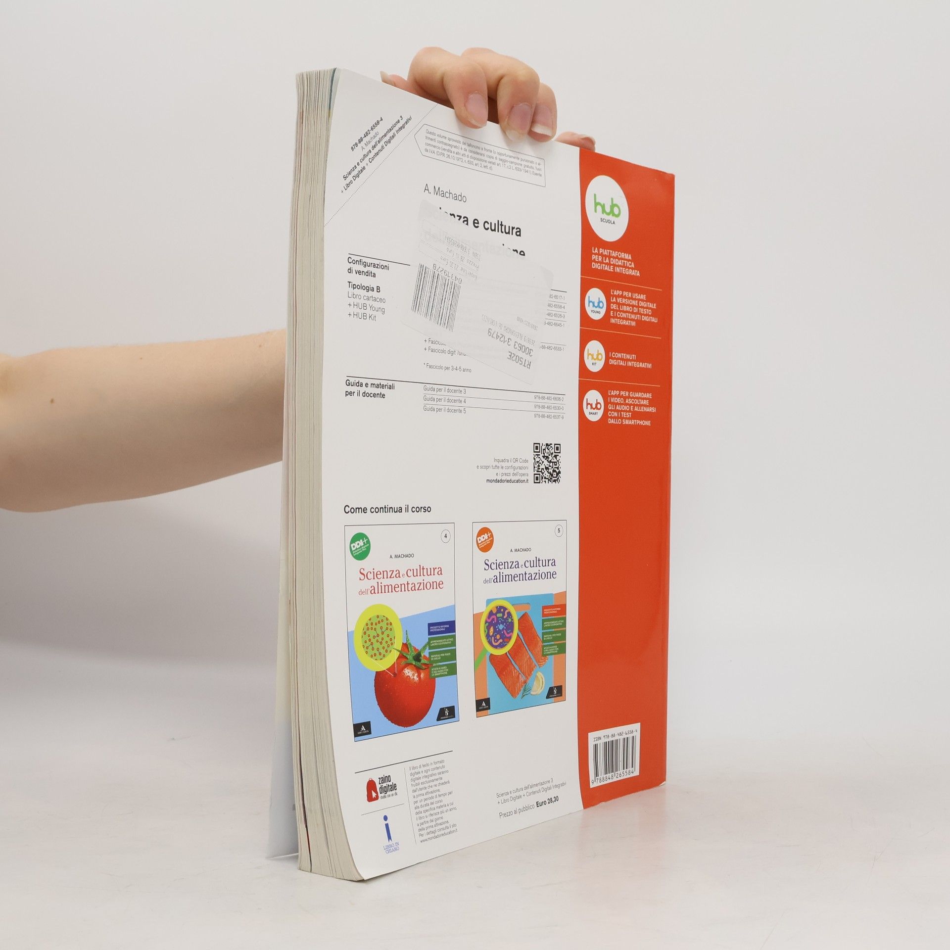 Amparo Machado Didattica Digitale Integrata Plus - 3: Scienza e cultura dell'alimentazione