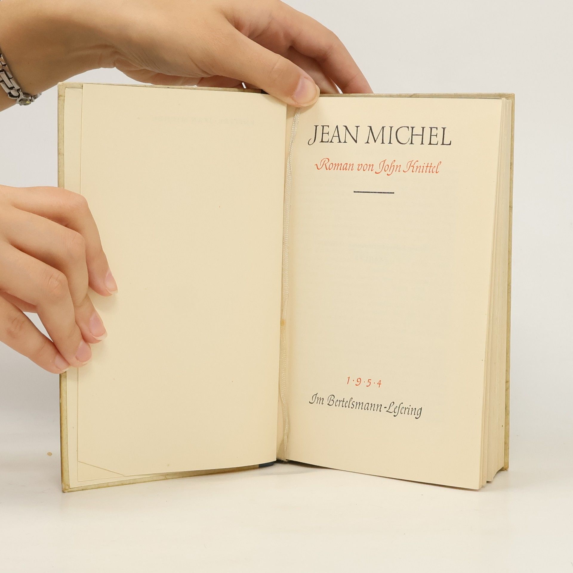 John Knittel Jean Michel