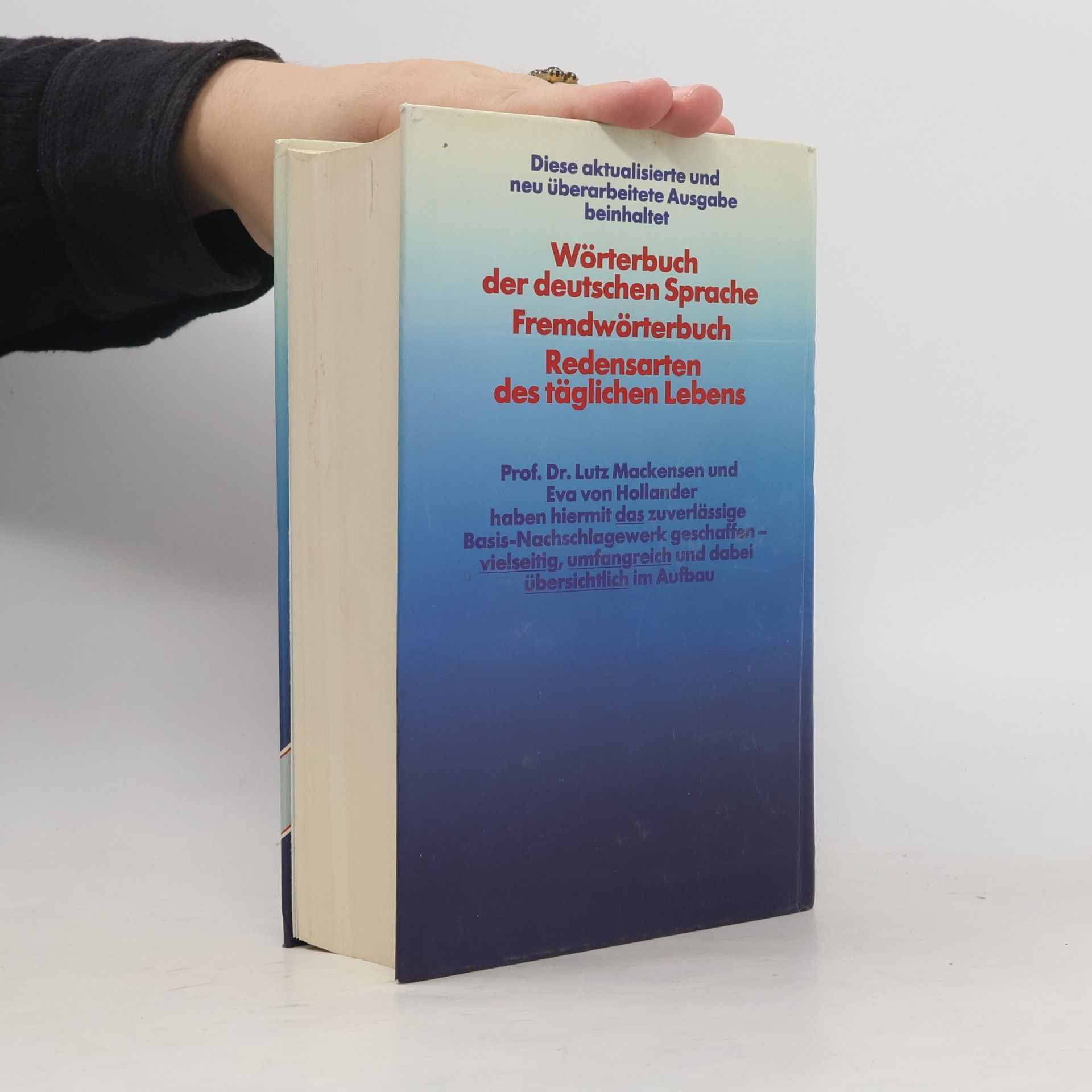 Mackensen von Hollander Universal Wörter und Fremdwörterbuch