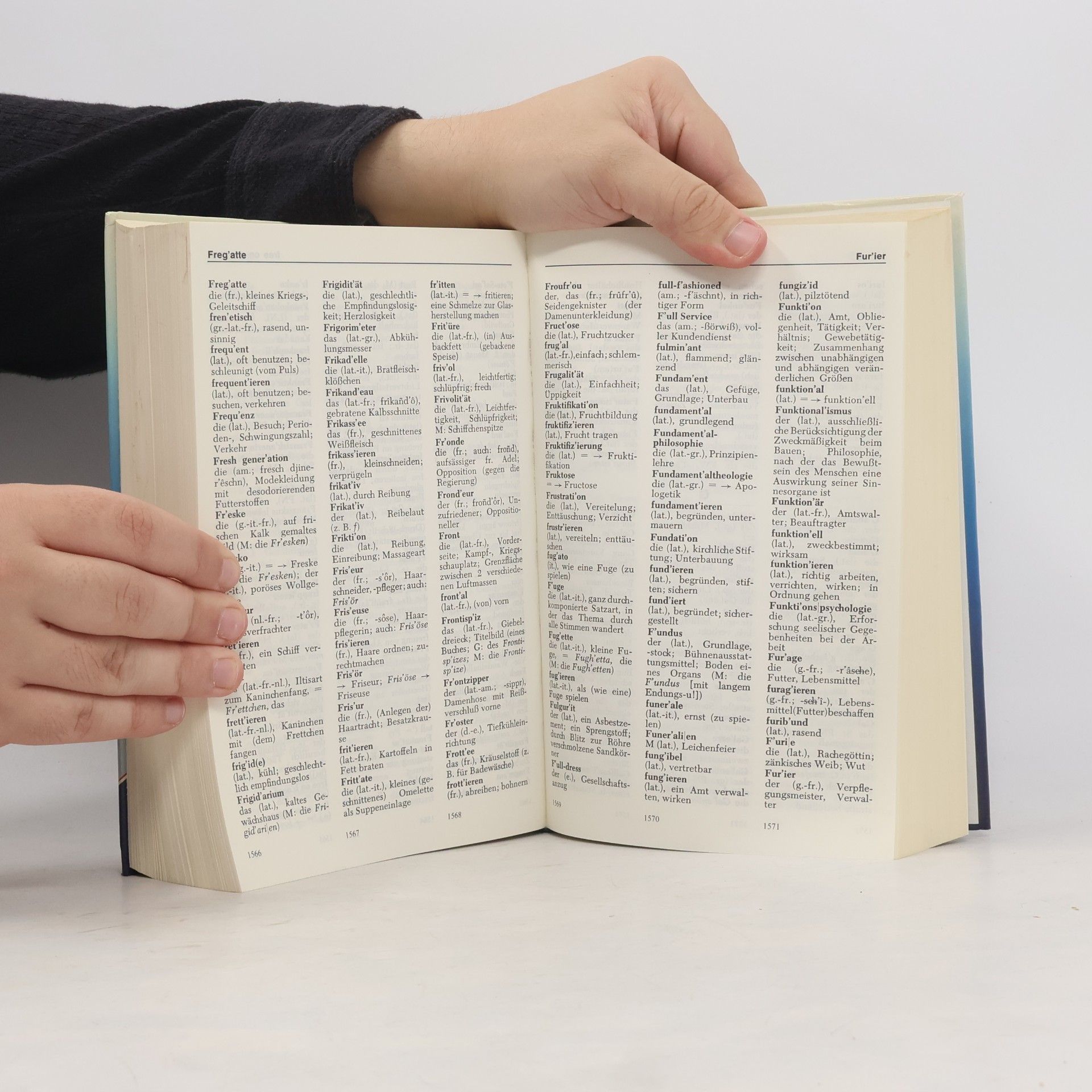 Mackensen von Hollander Universal Wörter und Fremdwörterbuch