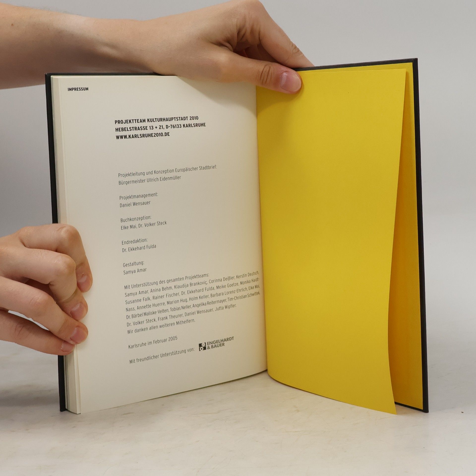 Autorenkollektiv Der Europäische Stadtbrief 2010