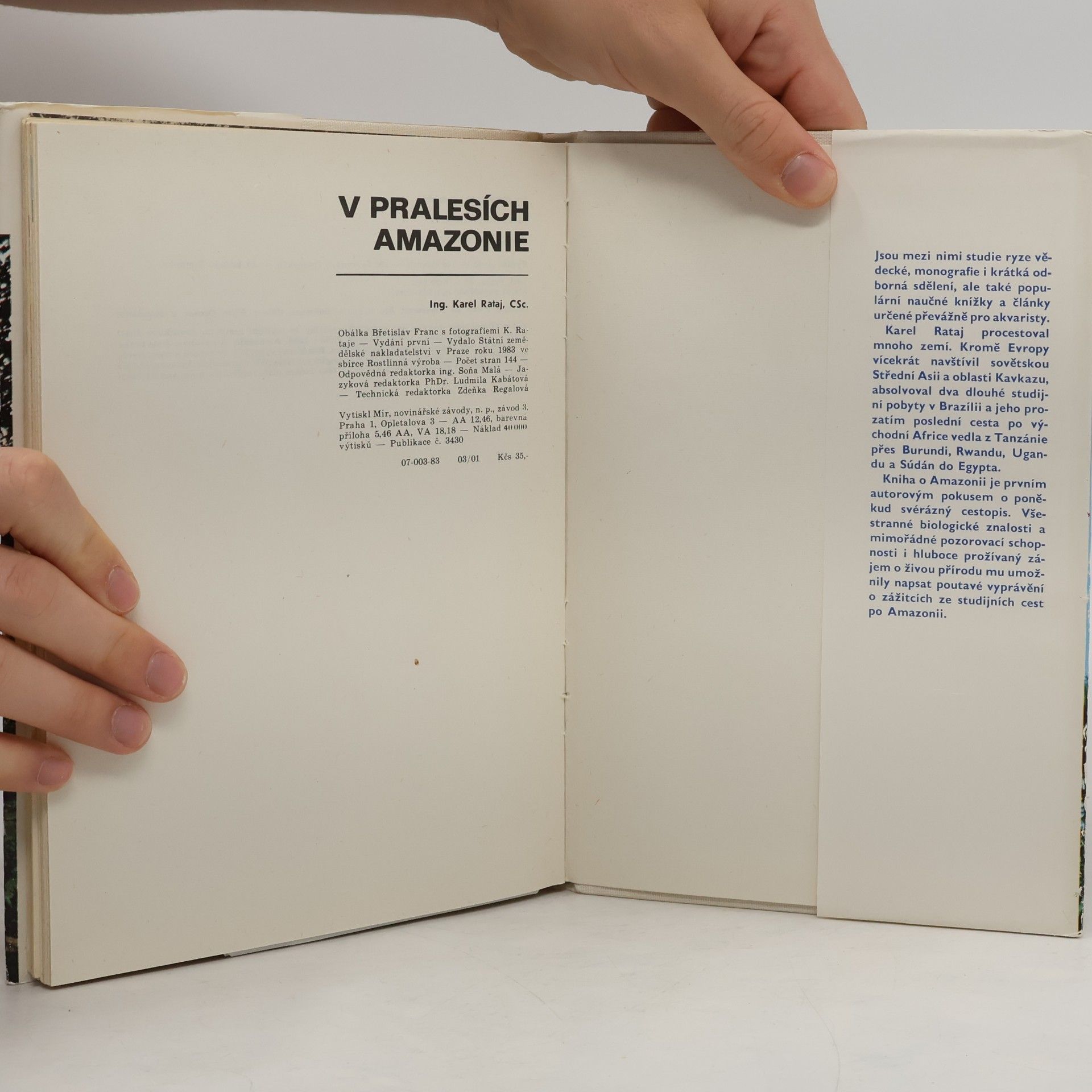Karel Rataj V pralesích Amazonie
