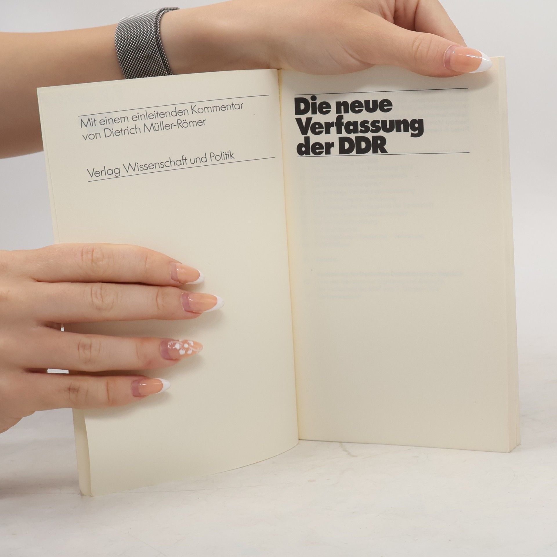 Autorenkollektiv Die neue Verfassung der DDR