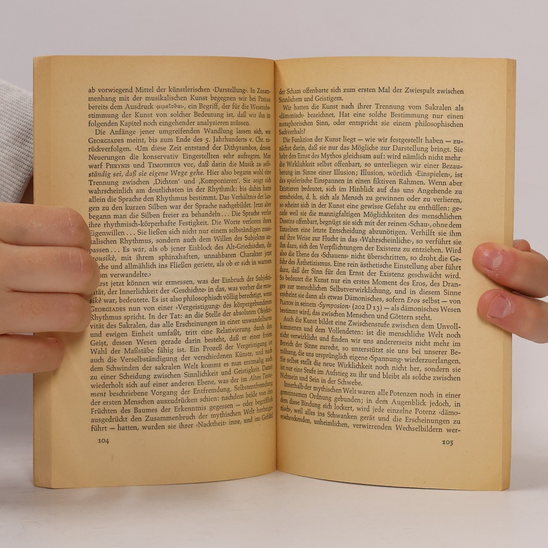 Ernesto Grassi Kunst und Mythos