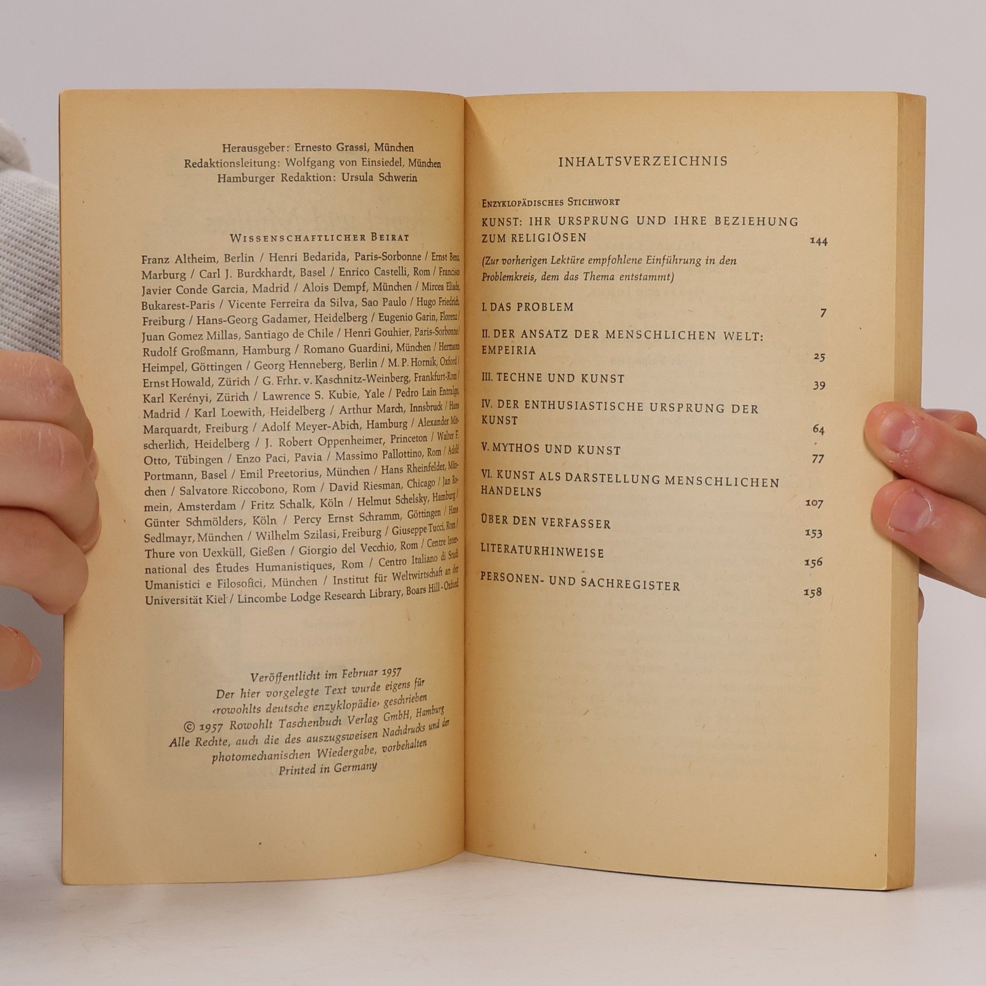 Ernesto Grassi Kunst und Mythos